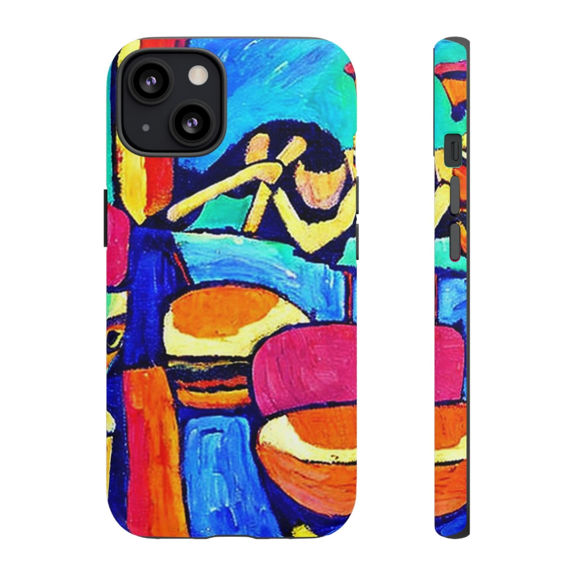 Phone Case-CARRIBEAN BONGOS | Tough-iPhone 13-Matte-PhoneCaseBoss-Phone-Best-Phone-Cases