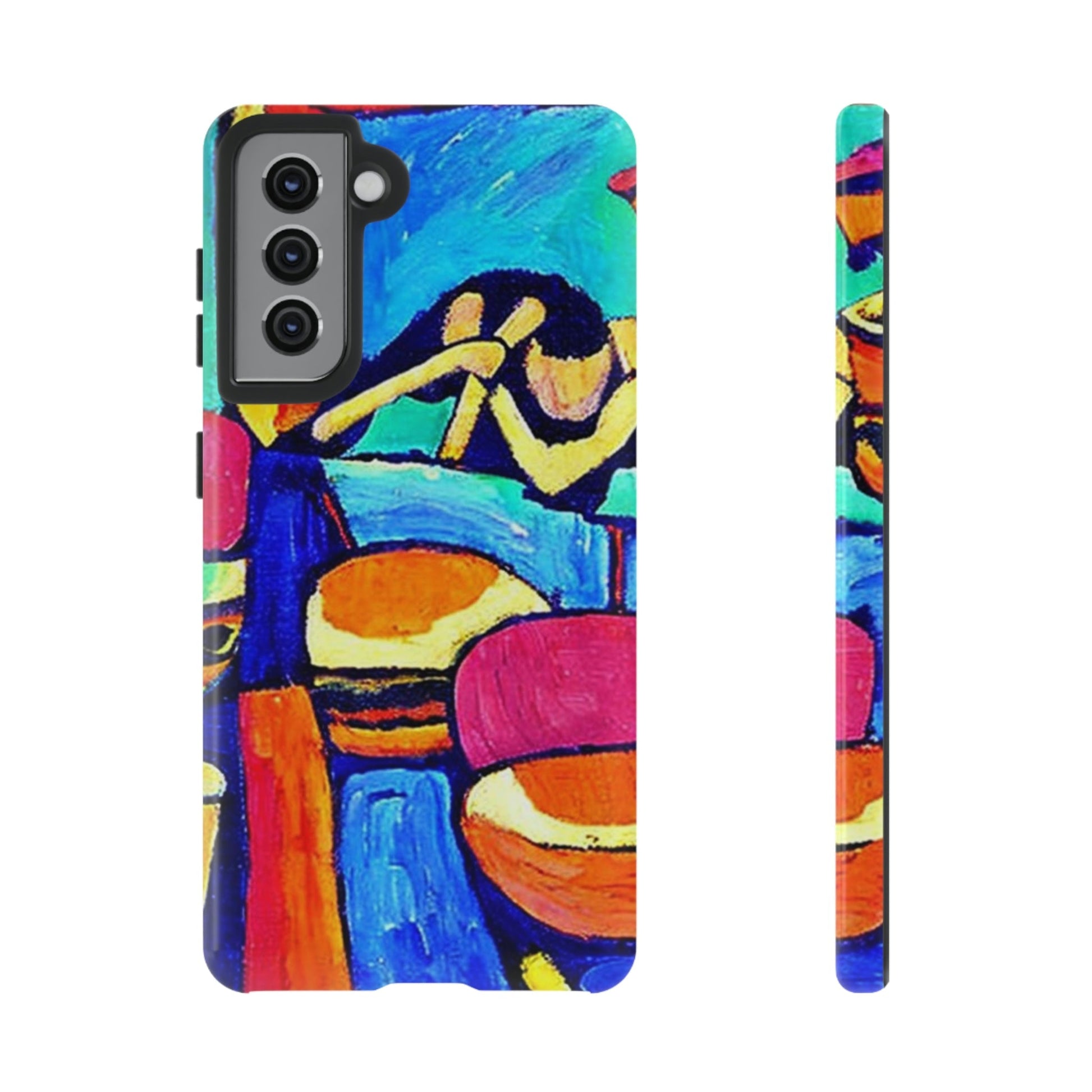 Phone Case-CARRIBEAN BONGOS | Tough-Samsung Galaxy S21-Glossy-PhoneCaseBoss-Phone-Best-Phone-Cases