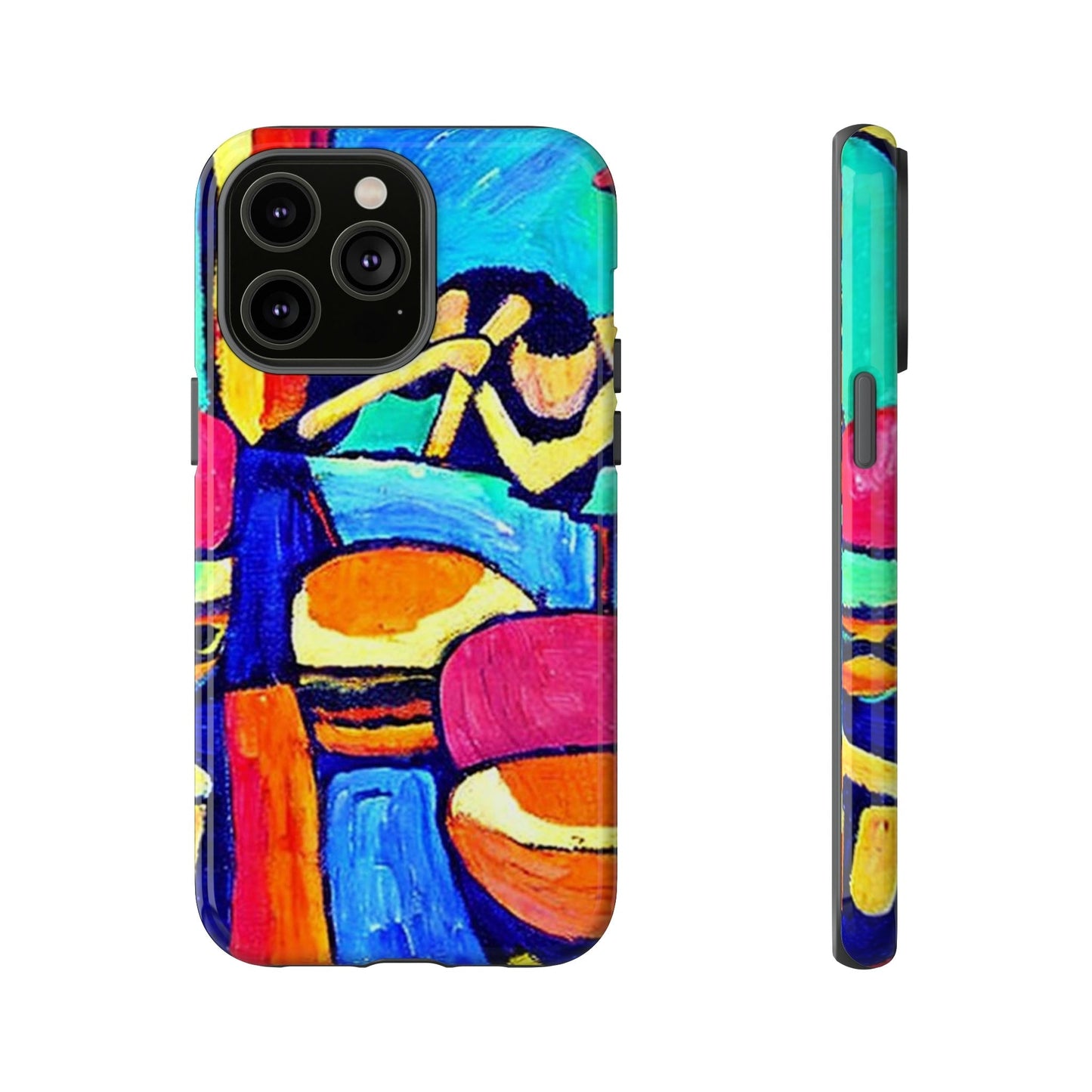 Phone Case-CARRIBEAN BONGOS | Tough-iPhone 14 Pro Max-Glossy-PhoneCaseBoss-Phone-Best-Phone-Cases