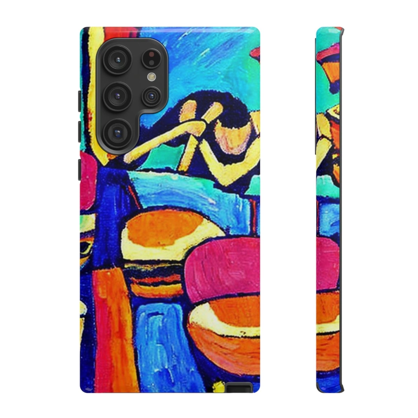 Phone Case-CARRIBEAN BONGOS | Tough-Samsung Galaxy S22 Ultra-Glossy-PhoneCaseBoss-Phone-Best-Phone-Cases