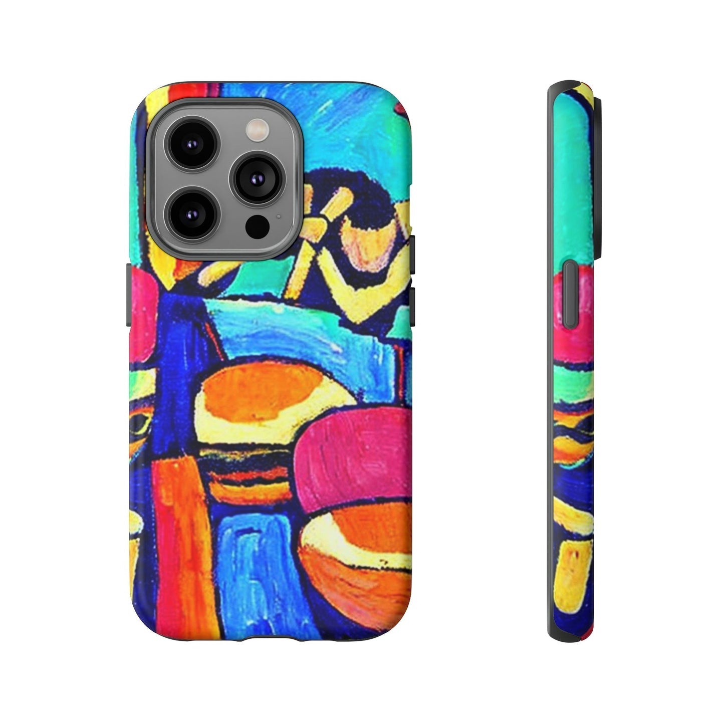 Phone Case-CARRIBEAN BONGOS | Tough-iPhone 14 Pro-Matte-PhoneCaseBoss-Phone-Best-Phone-Cases