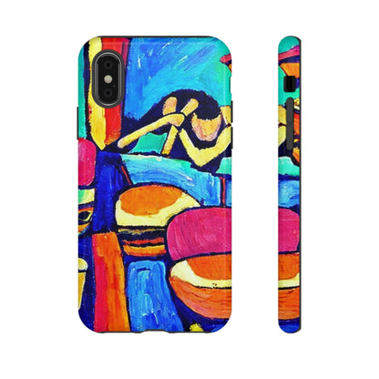 Phone Case-CARRIBEAN BONGOS | Tough-iPhone XS-Glossy-PhoneCaseBoss-Phone-Best-Phone-Cases
