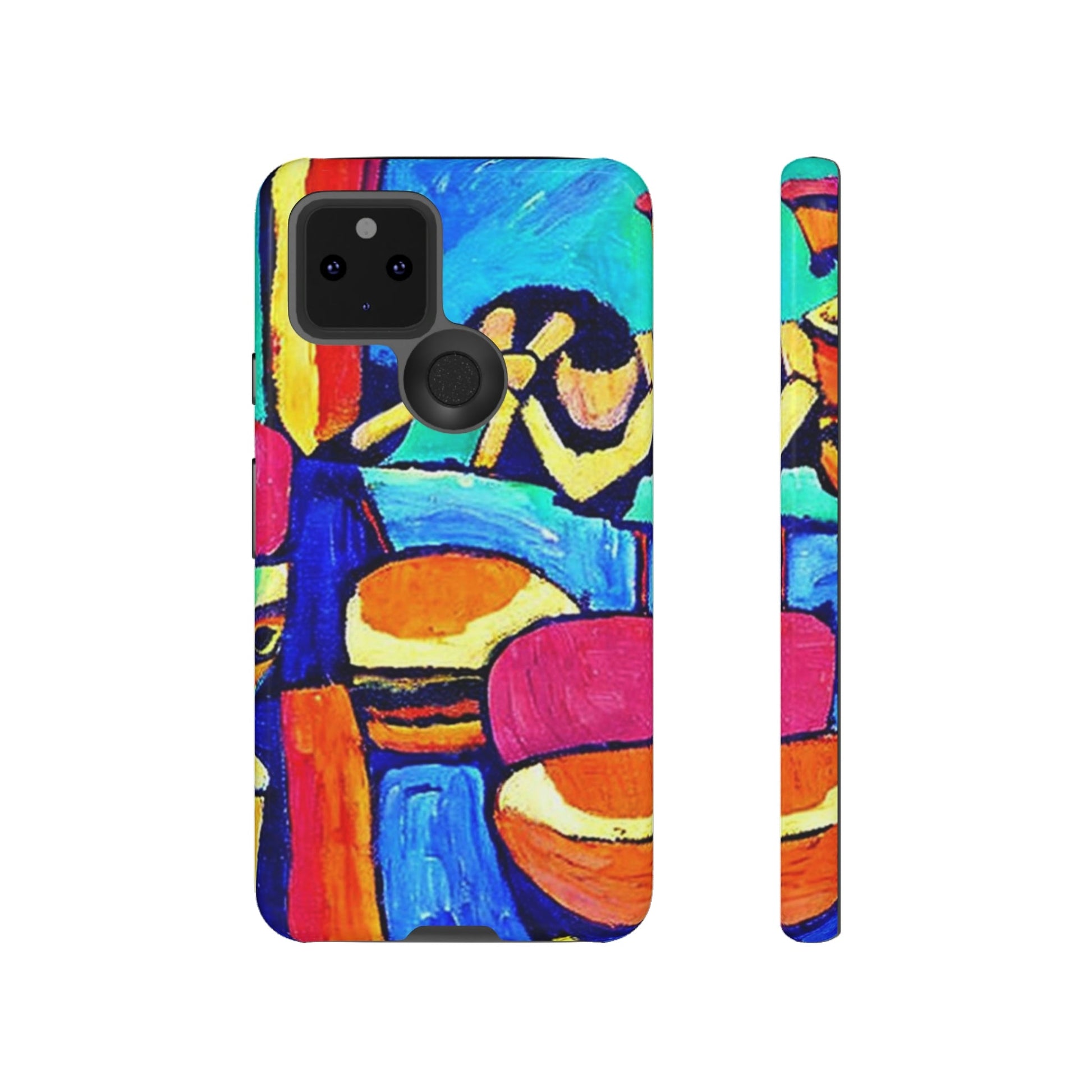 Phone Case-CARRIBEAN BONGOS | Tough-Google Pixel 5 5G-Glossy-PhoneCaseBoss-Phone-Best-Phone-Cases