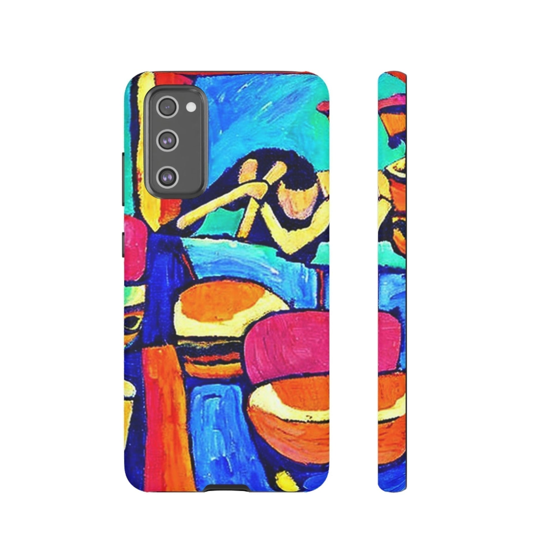 Phone Case-CARRIBEAN BONGOS | Tough-Samsung Galaxy S20 FE-Matte-PhoneCaseBoss-Phone-Best-Phone-Cases