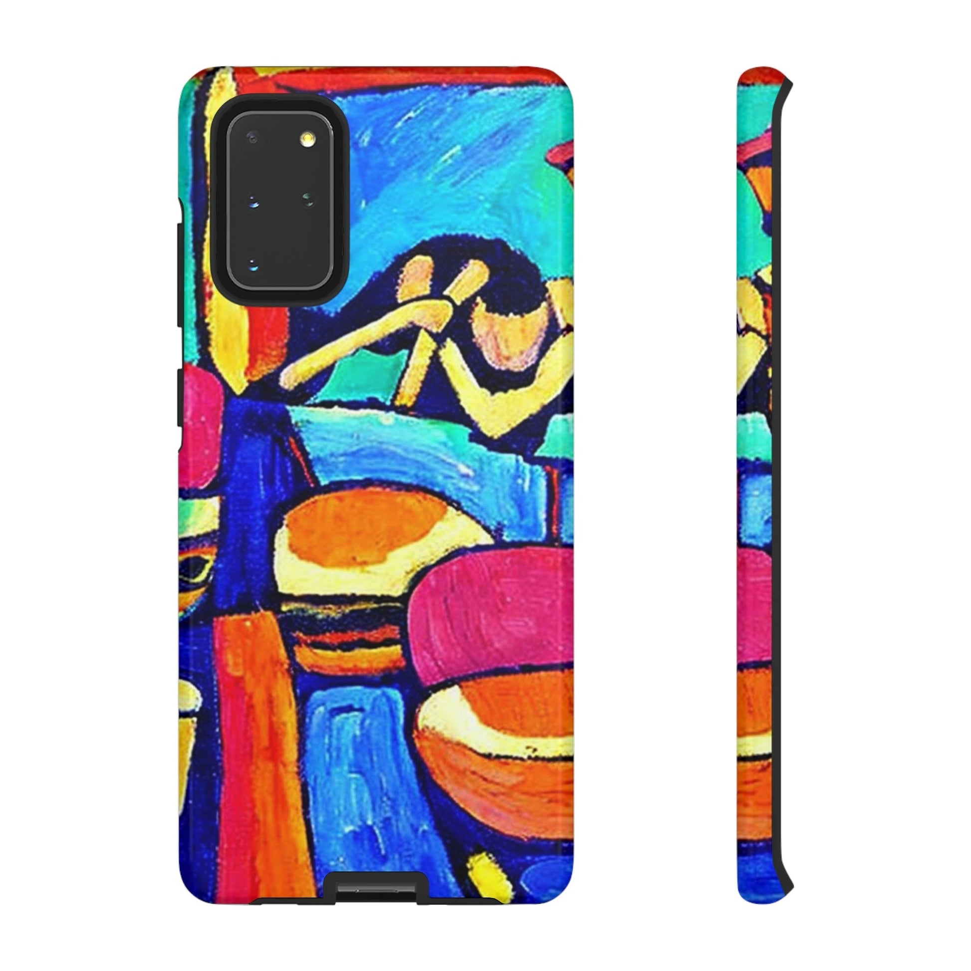Phone Case-CARRIBEAN BONGOS | Tough-Samsung Galaxy S20+-Glossy-PhoneCaseBoss-Phone-Best-Phone-Cases