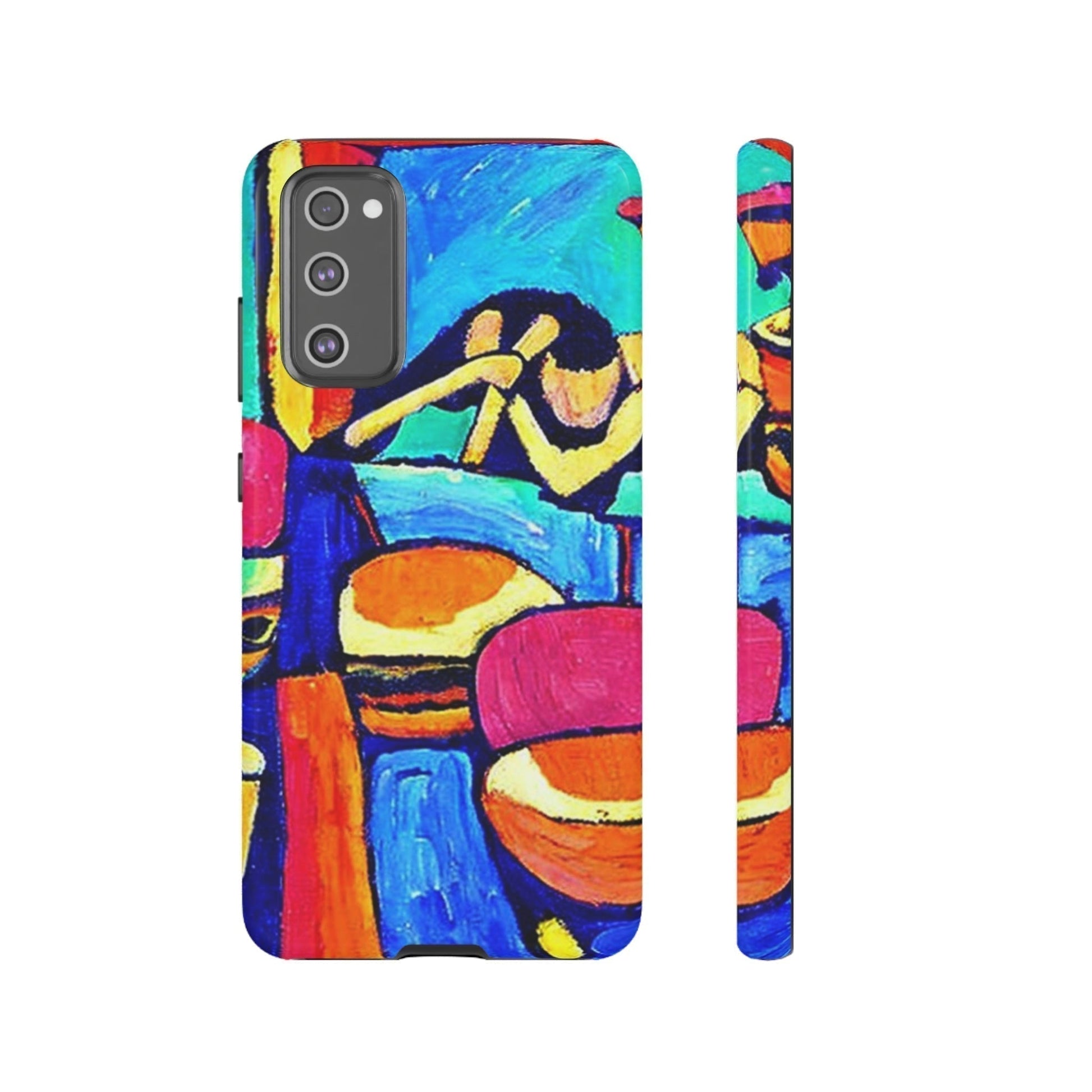 Phone Case-CARRIBEAN BONGOS | Tough-Samsung Galaxy S20 FE-Glossy-PhoneCaseBoss-Phone-Best-Phone-Cases