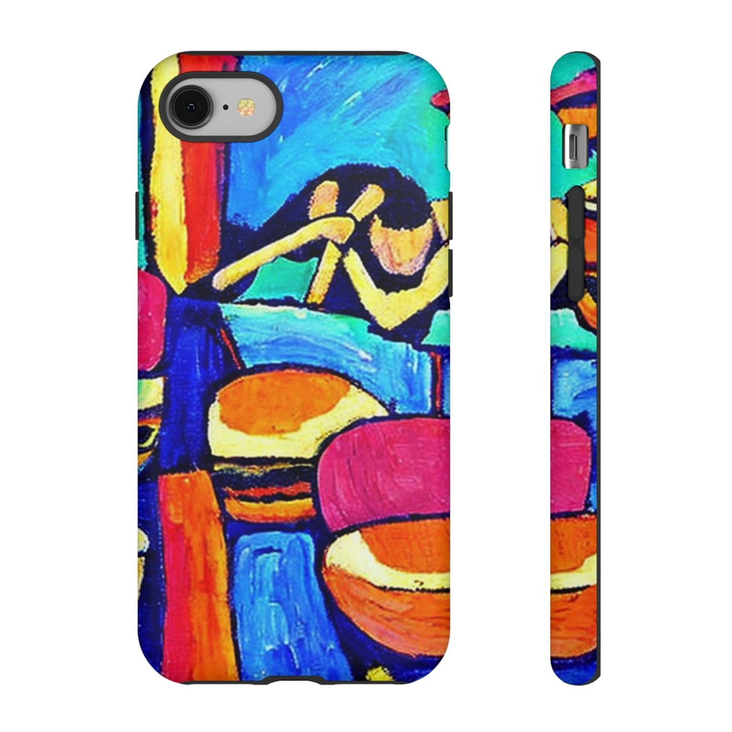 Phone Case-CARRIBEAN BONGOS | Tough-iPhone 8-Matte-PhoneCaseBoss-Phone-Best-Phone-Cases