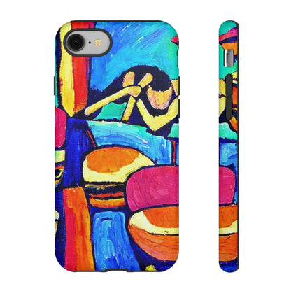 Phone Case-CARRIBEAN BONGOS | Tough-iPhone 8-Matte-PhoneCaseBoss-Phone-Best-Phone-Cases