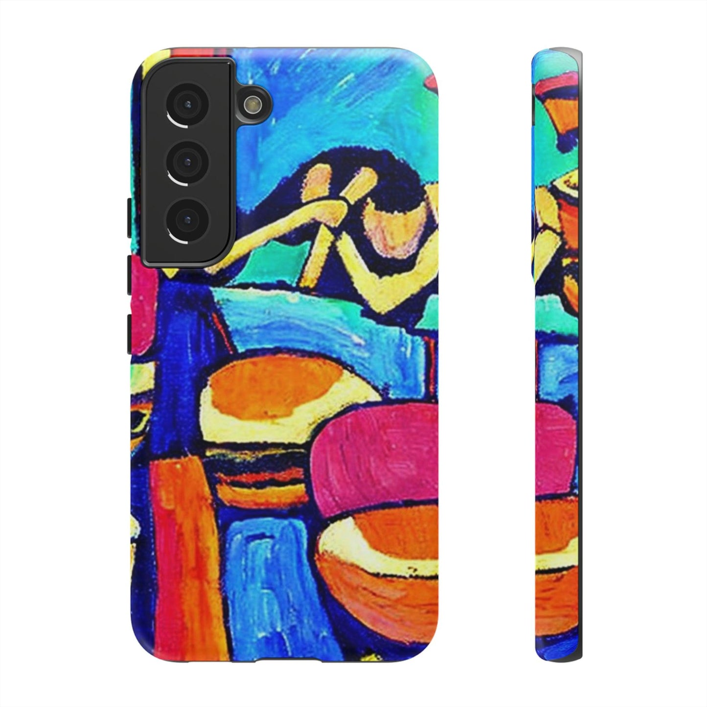 Phone Case-CARRIBEAN BONGOS | Tough-Samsung Galaxy S22-Matte-PhoneCaseBoss-Phone-Best-Phone-Cases