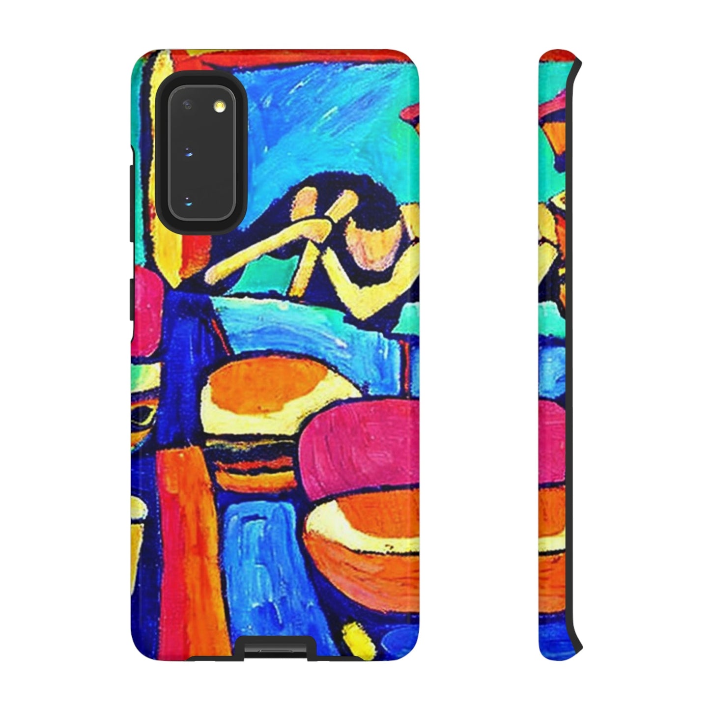 Phone Case-CARRIBEAN BONGOS | Tough-Samsung Galaxy S20-Glossy-PhoneCaseBoss-Phone-Best-Phone-Cases