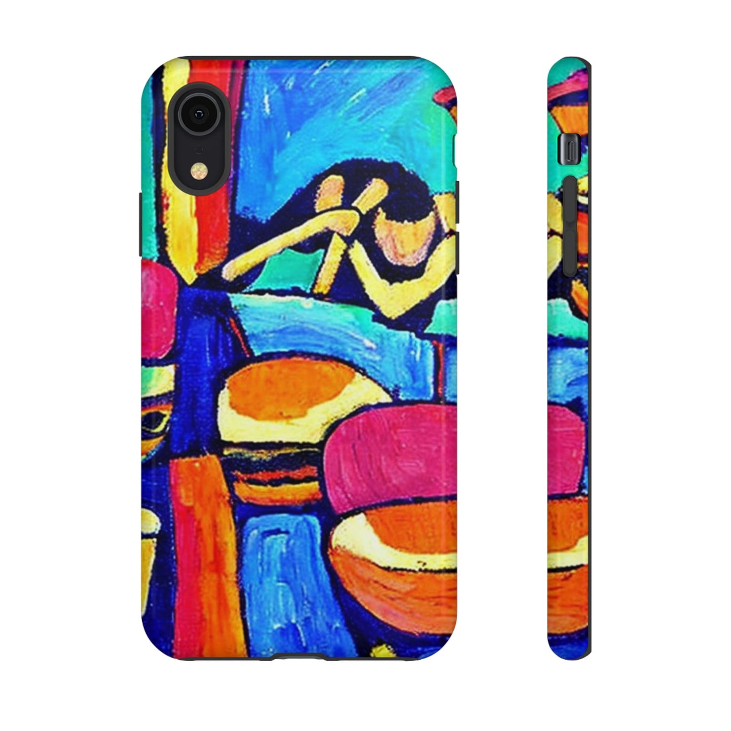 Phone Case-CARRIBEAN BONGOS | Tough-iPhone XR-Glossy-PhoneCaseBoss-Phone-Best-Phone-Cases