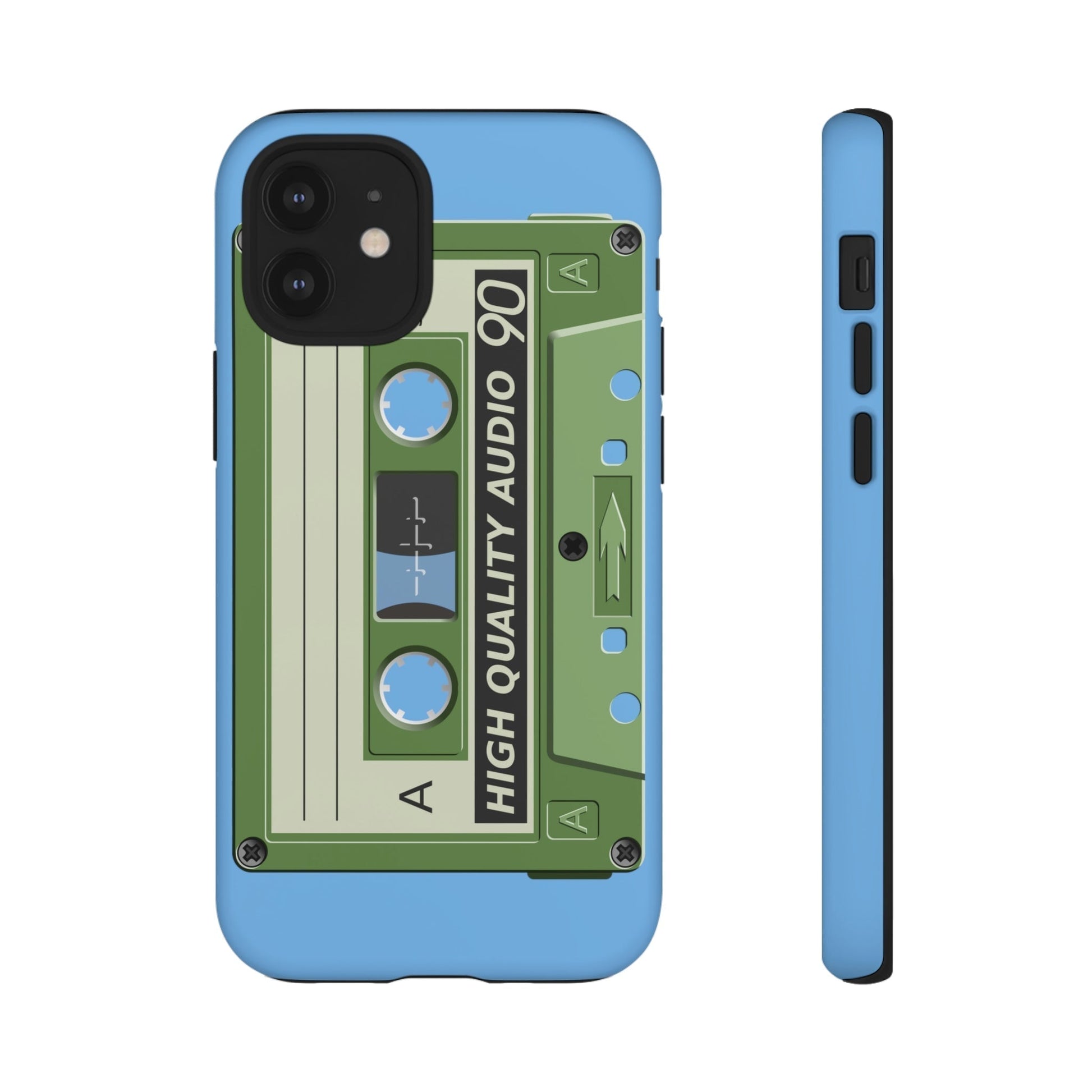 Phone Case-CASSETTE | Tough-iPhone 12 Mini-Matte-PhoneCaseBoss-Phone-Best-Phone-Cases