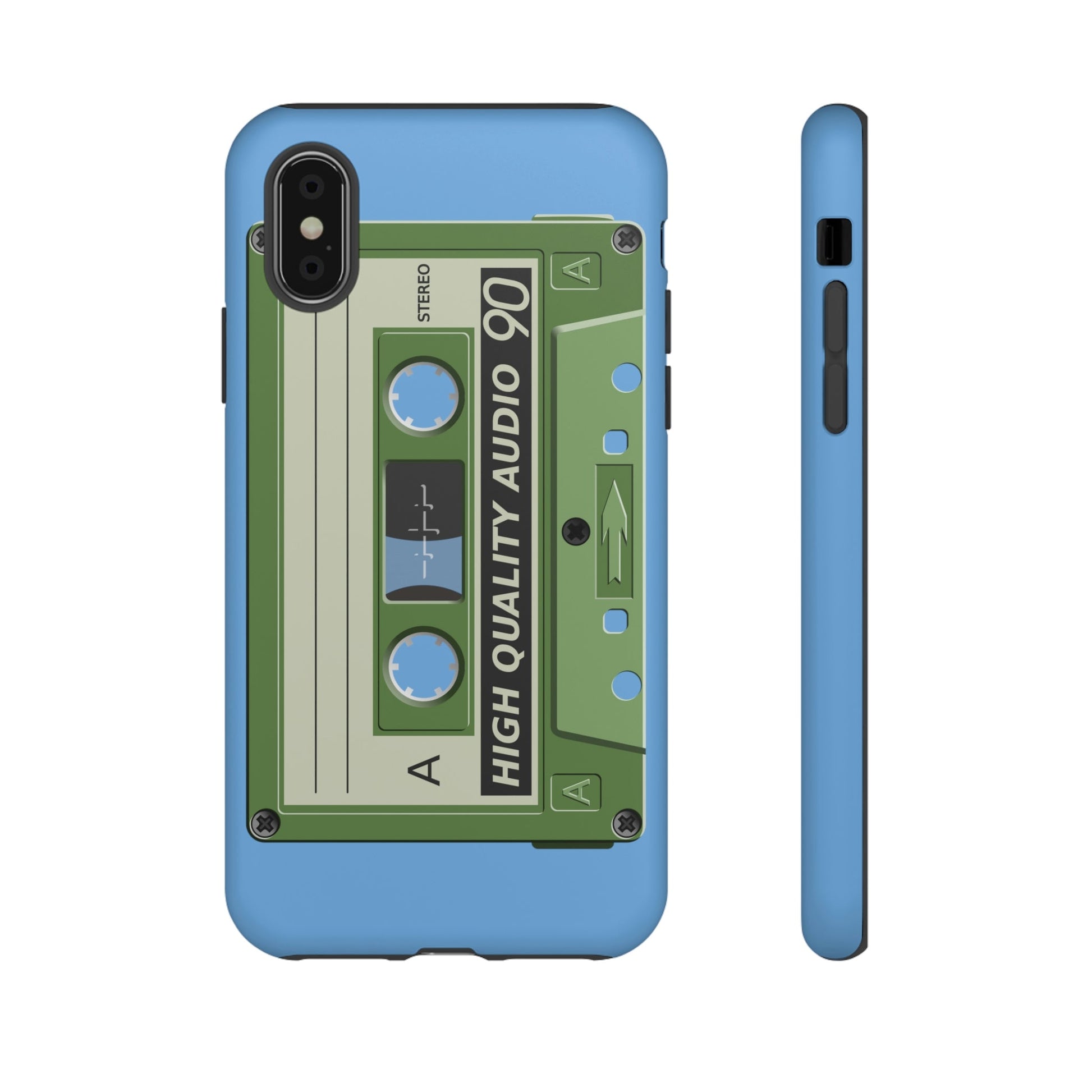 Phone Case-CASSETTE | Tough-iPhone X-Matte-PhoneCaseBoss-Phone-Best-Phone-Cases