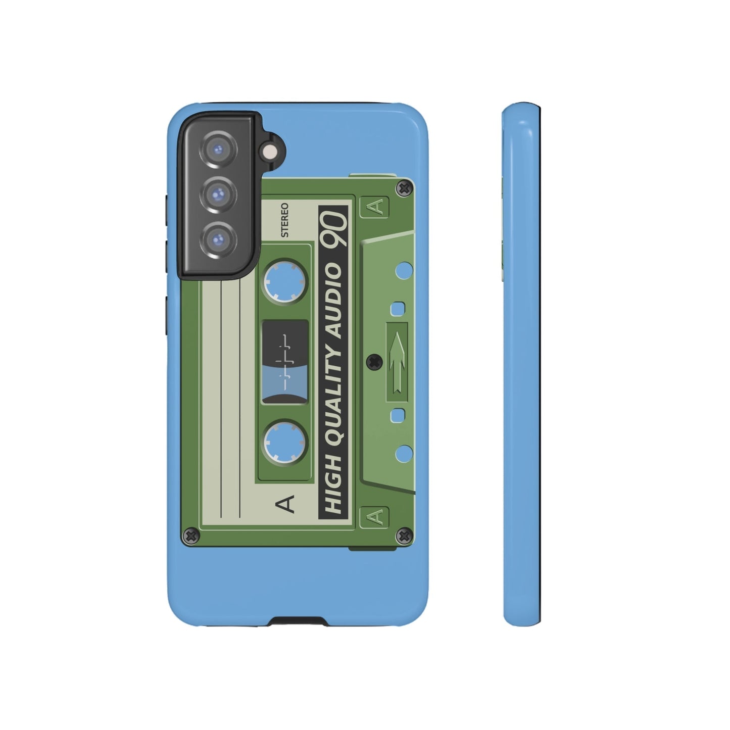 Phone Case-CASSETTE | Tough-Samsung Galaxy S21 FE-Glossy-PhoneCaseBoss-Phone-Best-Phone-Cases