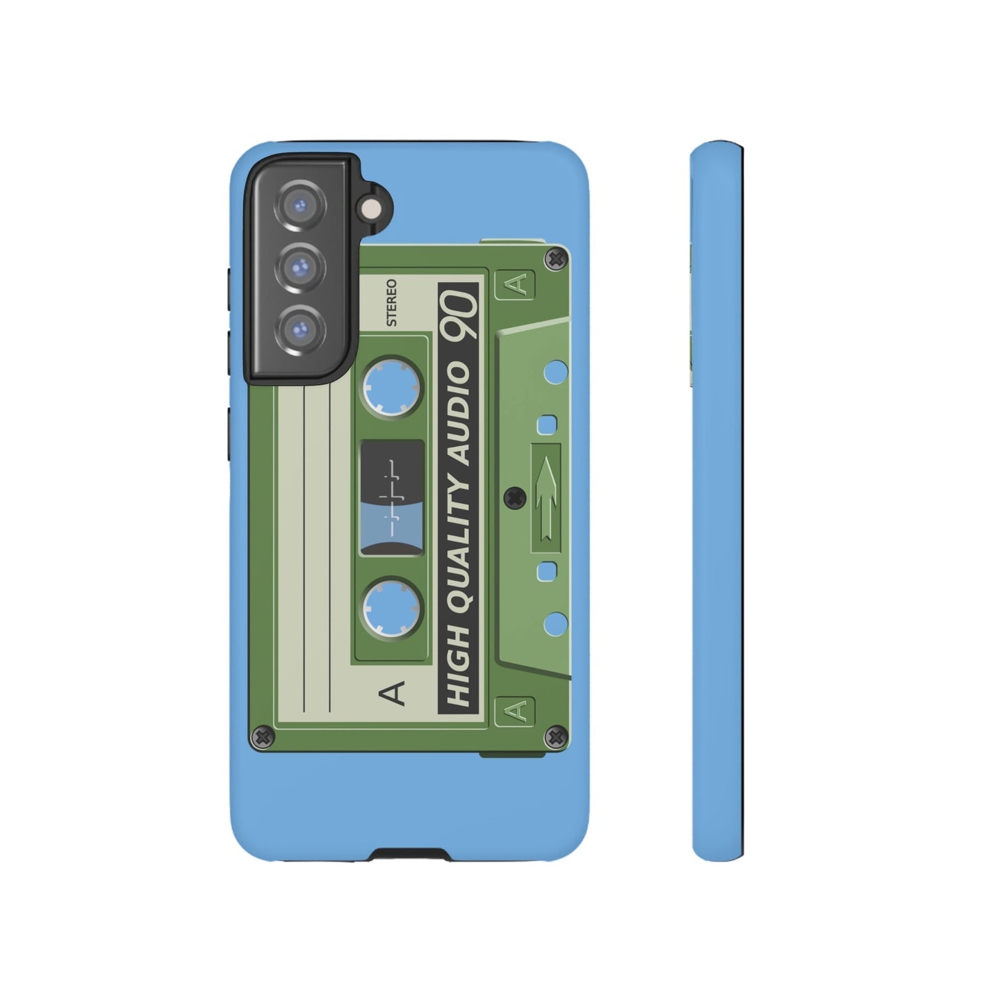 Phone Case-CASSETTE | Tough-Samsung Galaxy S21 FE-Matte-PhoneCaseBoss-Phone-Best-Phone-Cases