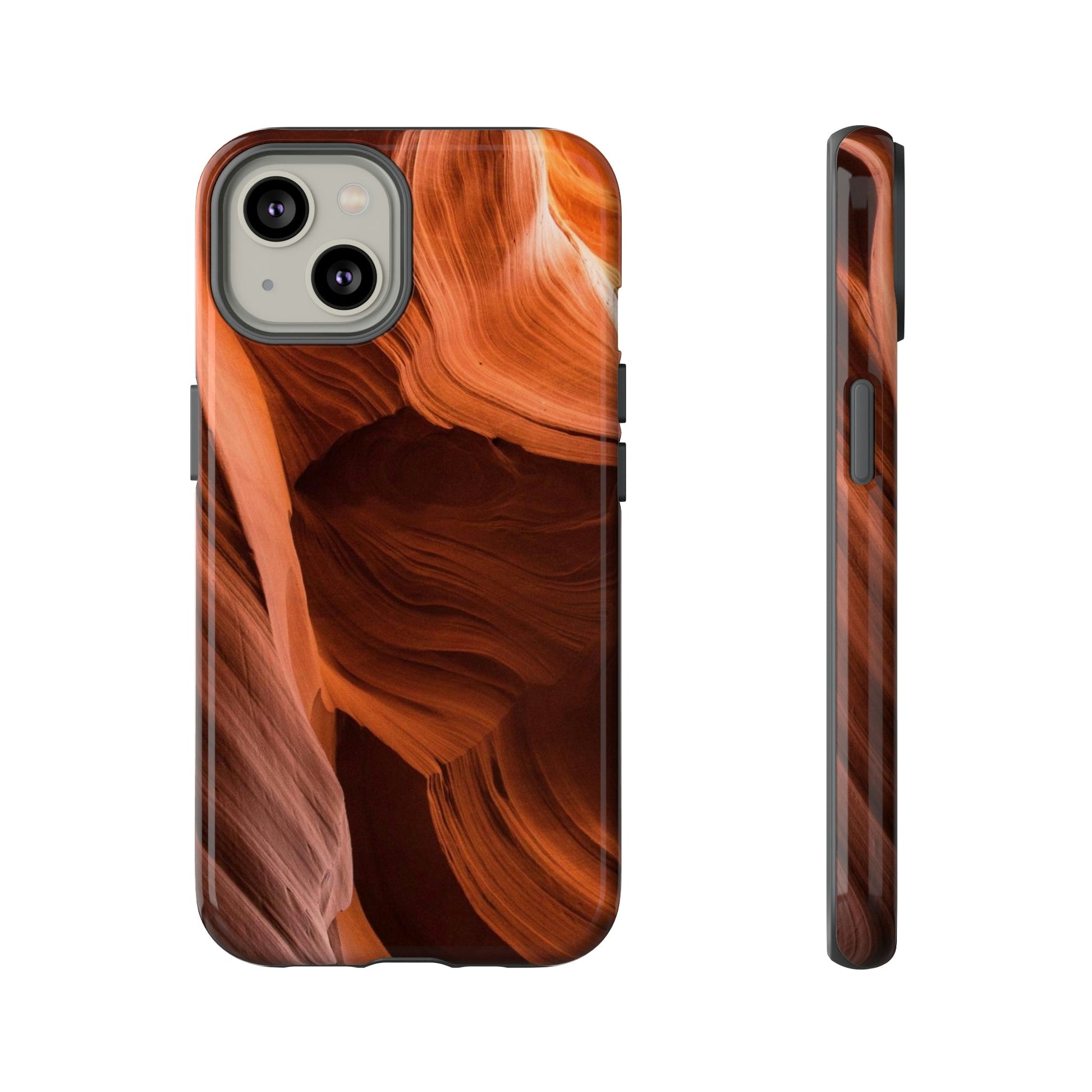 Phone Case-CAVE | Tough-iPhone 14-Glossy-PhoneCaseBoss-Phone-Best-Phone-Cases