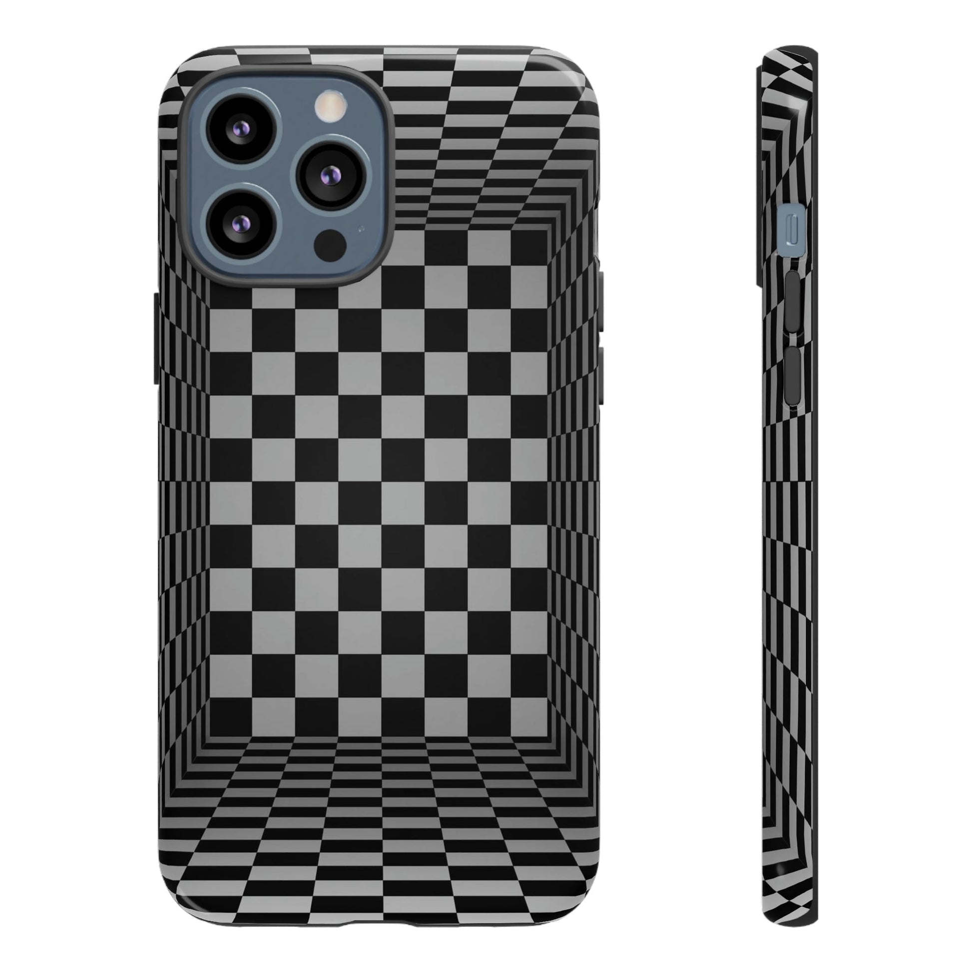 Phone Case-CHECKERED | Tough-iPhone 13 Pro Max-Glossy-PhoneCaseBoss-Phone-Best-Phone-Cases