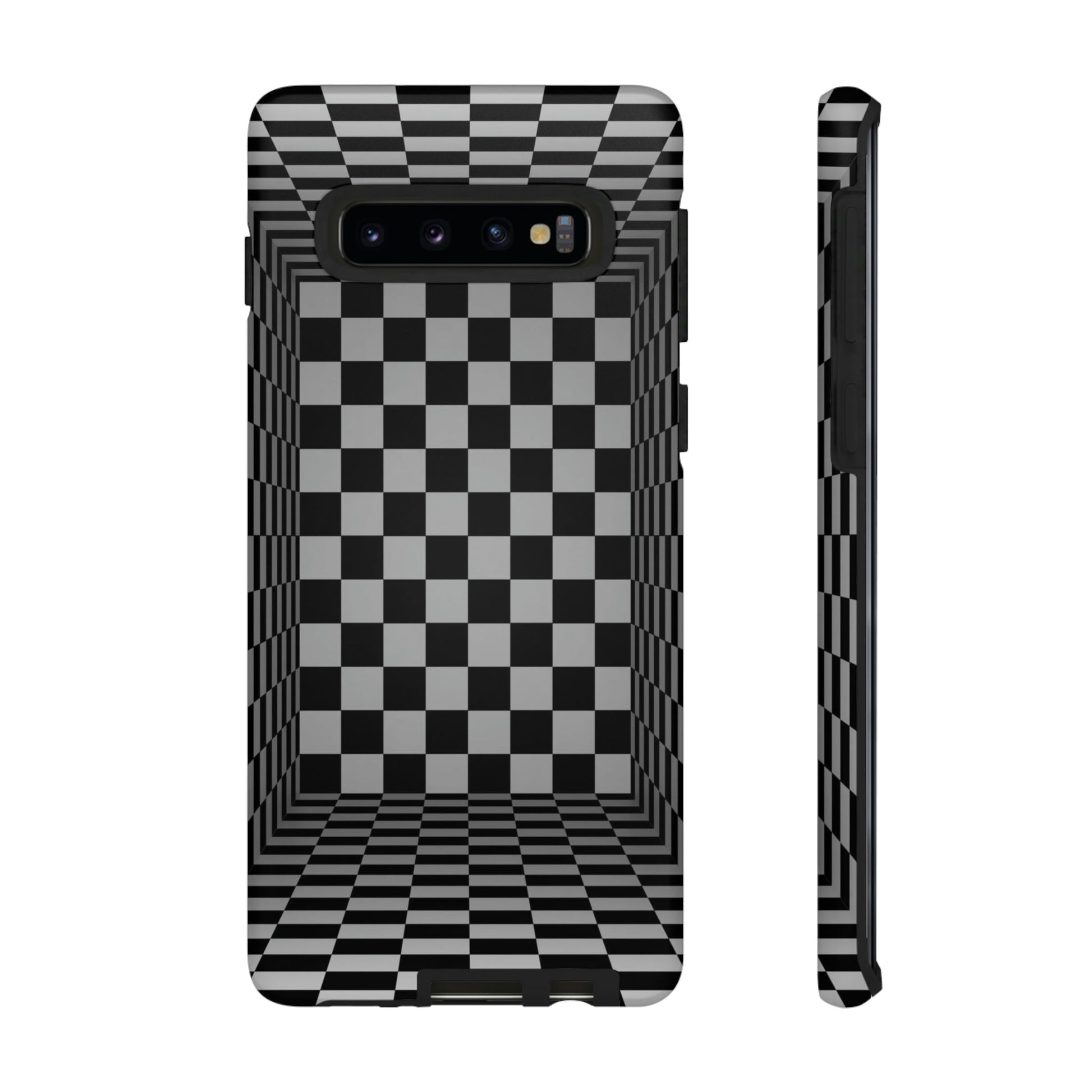 Phone Case-CHECKERED | Tough-Samsung Galaxy S10-Matte-PhoneCaseBoss-Phone-Best-Phone-Cases