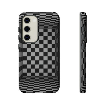 Phone Case-CHECKERED | Tough-Samsung Galaxy S23-Glossy-PhoneCaseBoss-Phone-Best-Phone-Cases