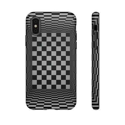 Phone Case-CHECKERED | Tough-iPhone X-Matte-PhoneCaseBoss-Phone-Best-Phone-Cases