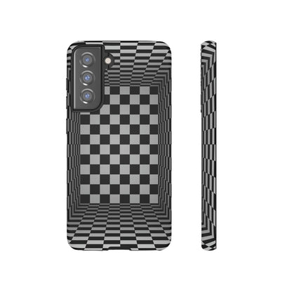 Phone Case-CHECKERED | Tough-Samsung Galaxy S21 FE-Matte-PhoneCaseBoss-Phone-Best-Phone-Cases