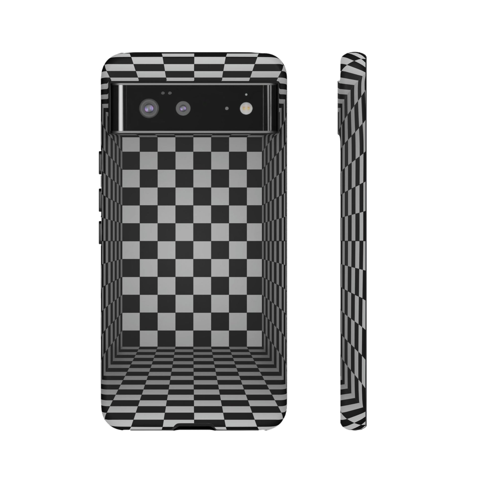 Phone Case-CHECKERED | Tough-Google Pixel 6-Matte-PhoneCaseBoss-Phone-Best-Phone-Cases