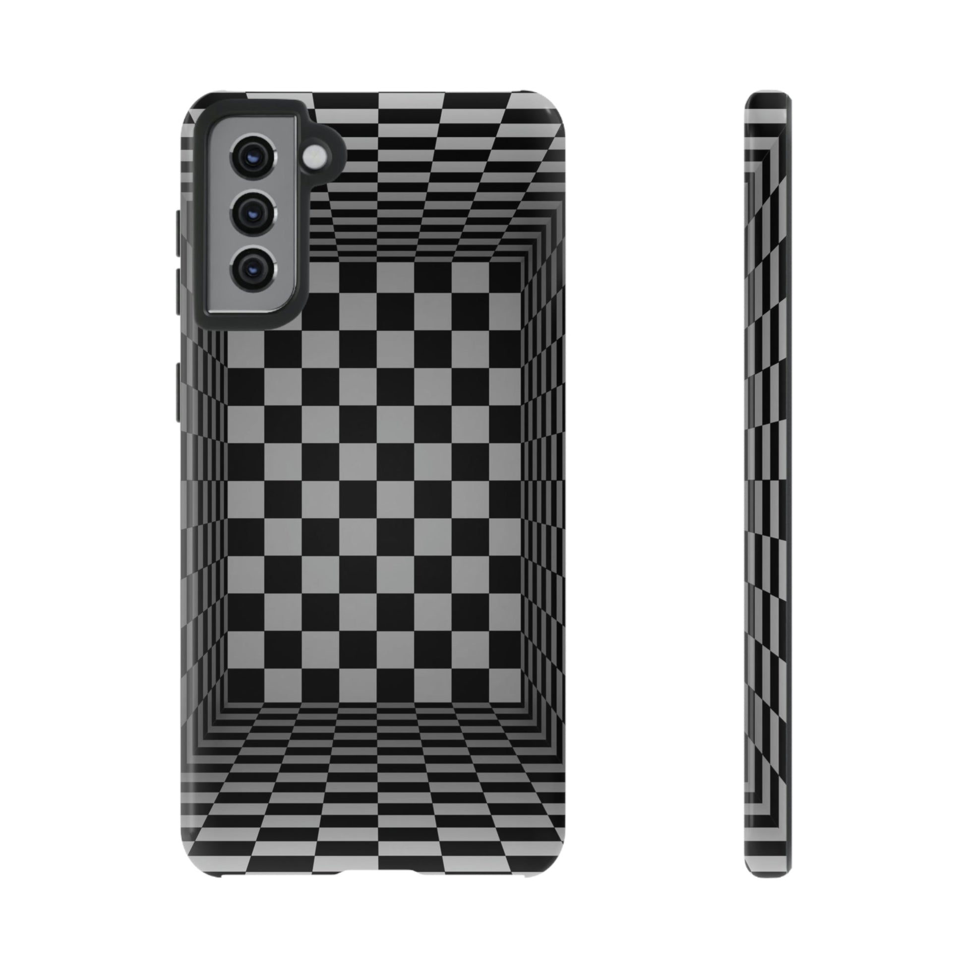 Phone Case-CHECKERED | Tough-Samsung Galaxy S21 Plus-Glossy-PhoneCaseBoss-Phone-Best-Phone-Cases