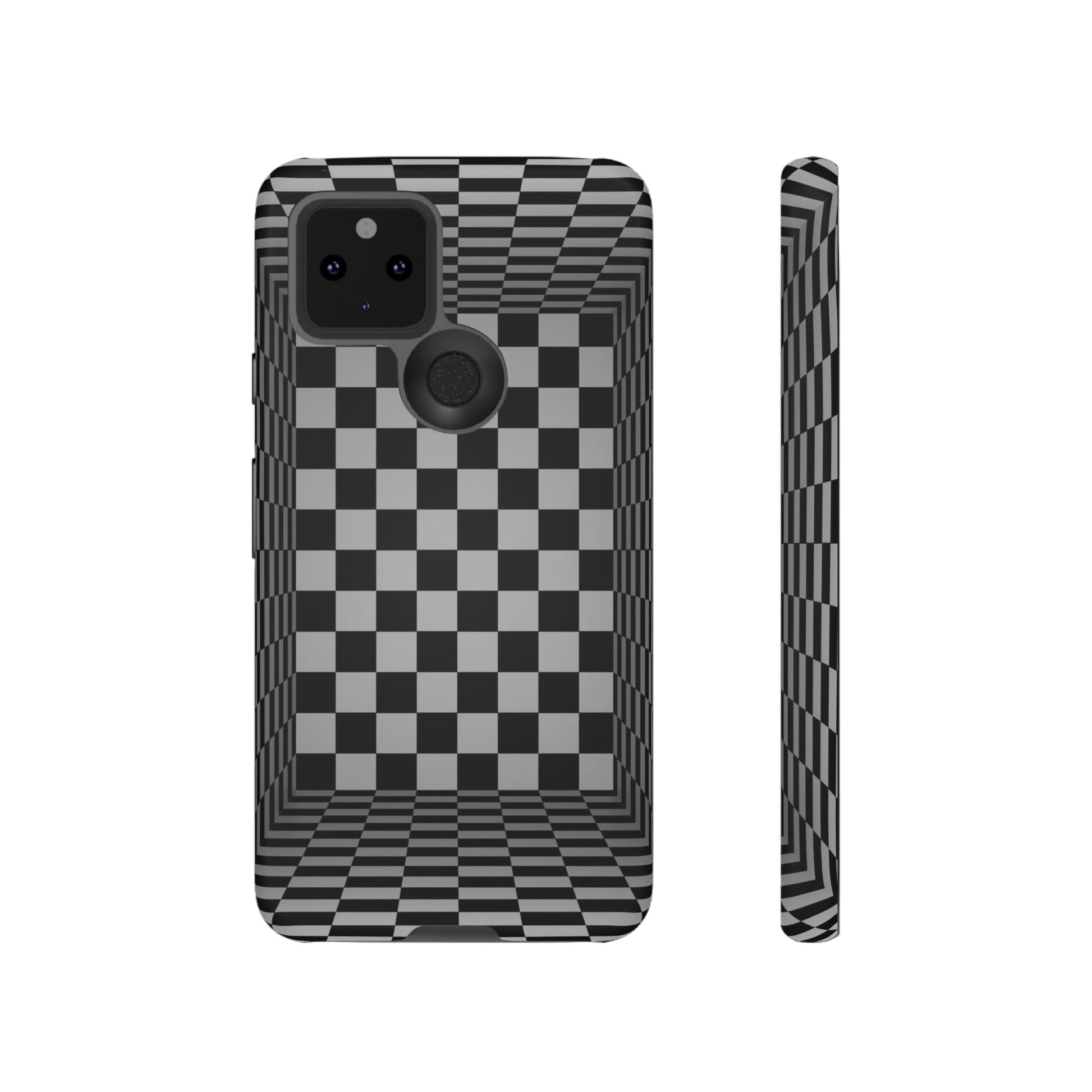 Phone Case-CHECKERED | Tough-Google Pixel 5 5G-Matte-PhoneCaseBoss-Phone-Best-Phone-Cases