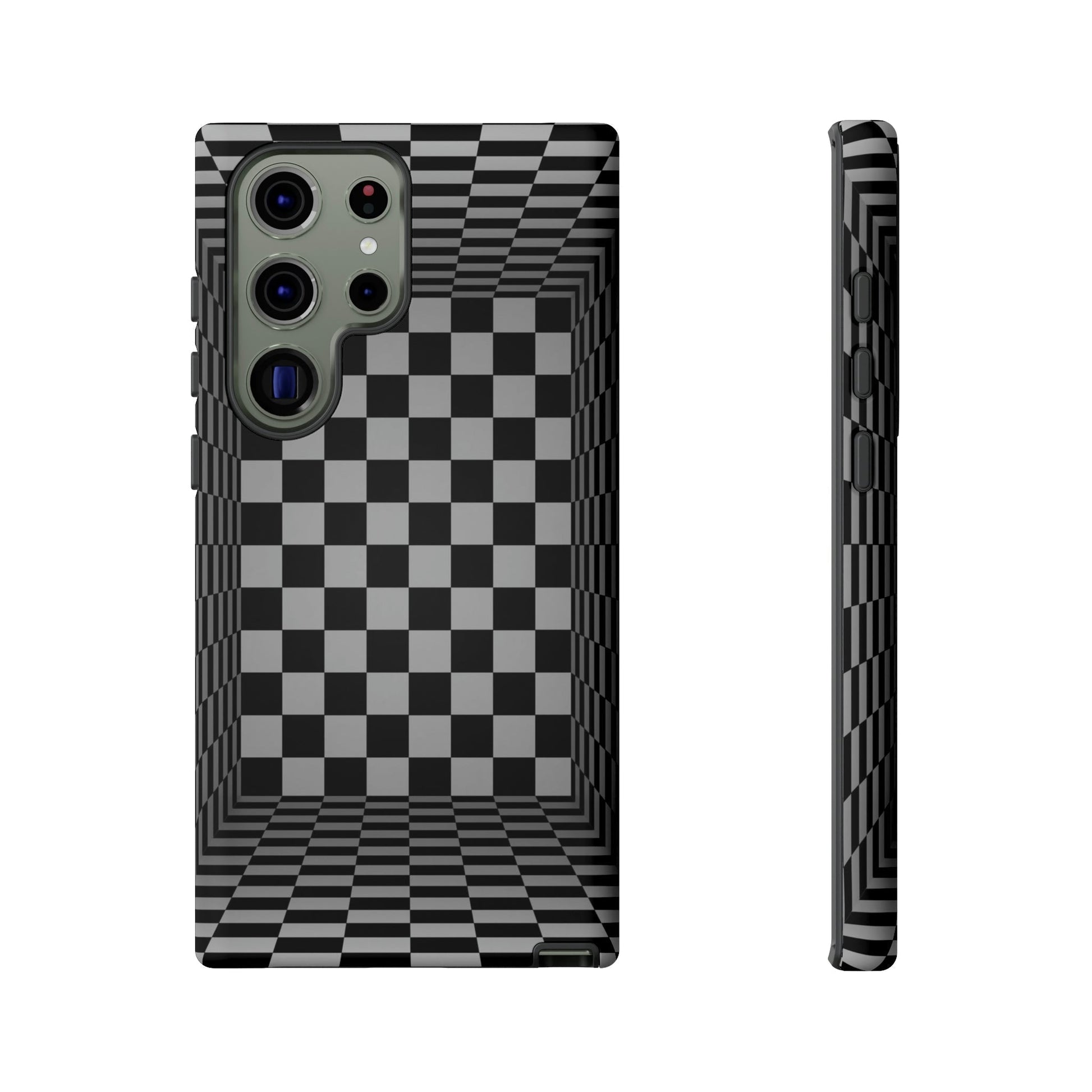 Phone Case-CHECKERED | Tough-Samsung Galaxy S23 Ultra-Matte-PhoneCaseBoss-Phone-Best-Phone-Cases