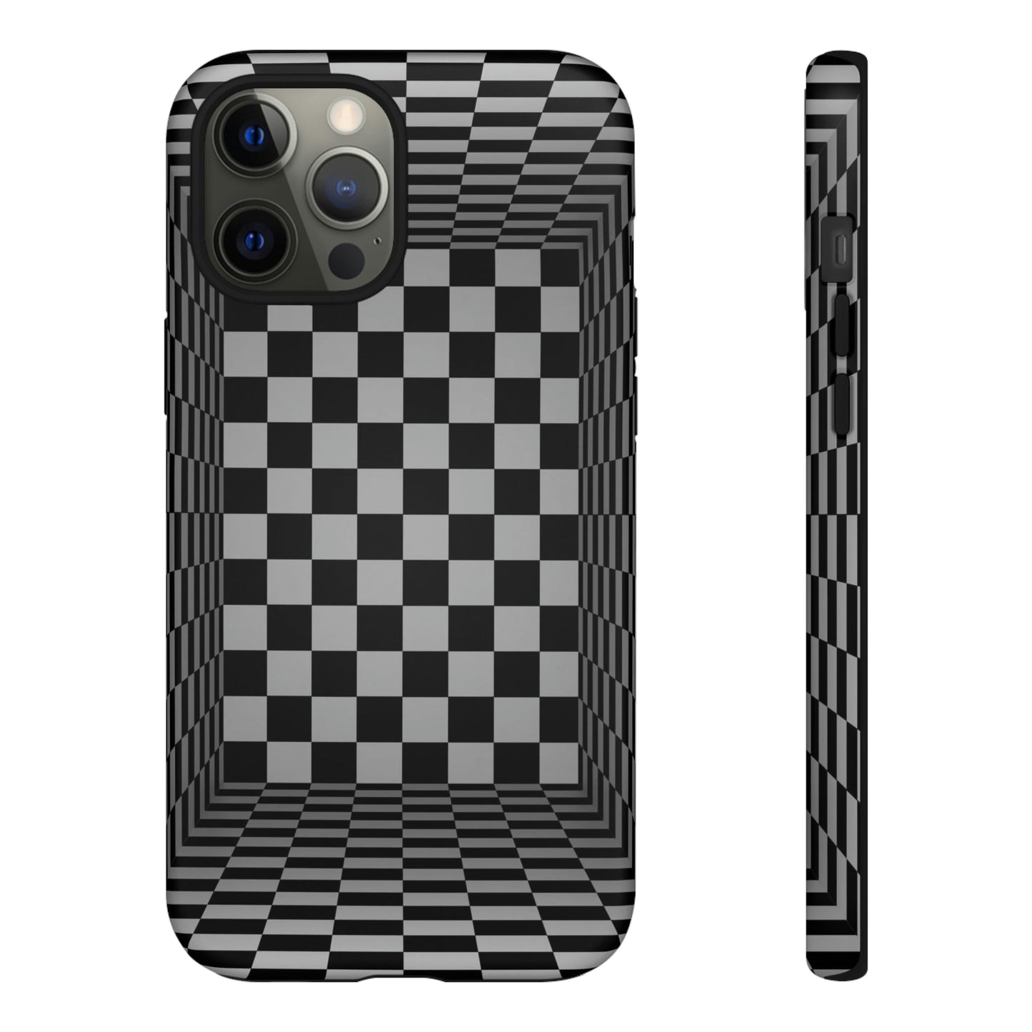 Phone Case-CHECKERED | Tough-iPhone 12 Pro Max-Matte-PhoneCaseBoss-Phone-Best-Phone-Cases