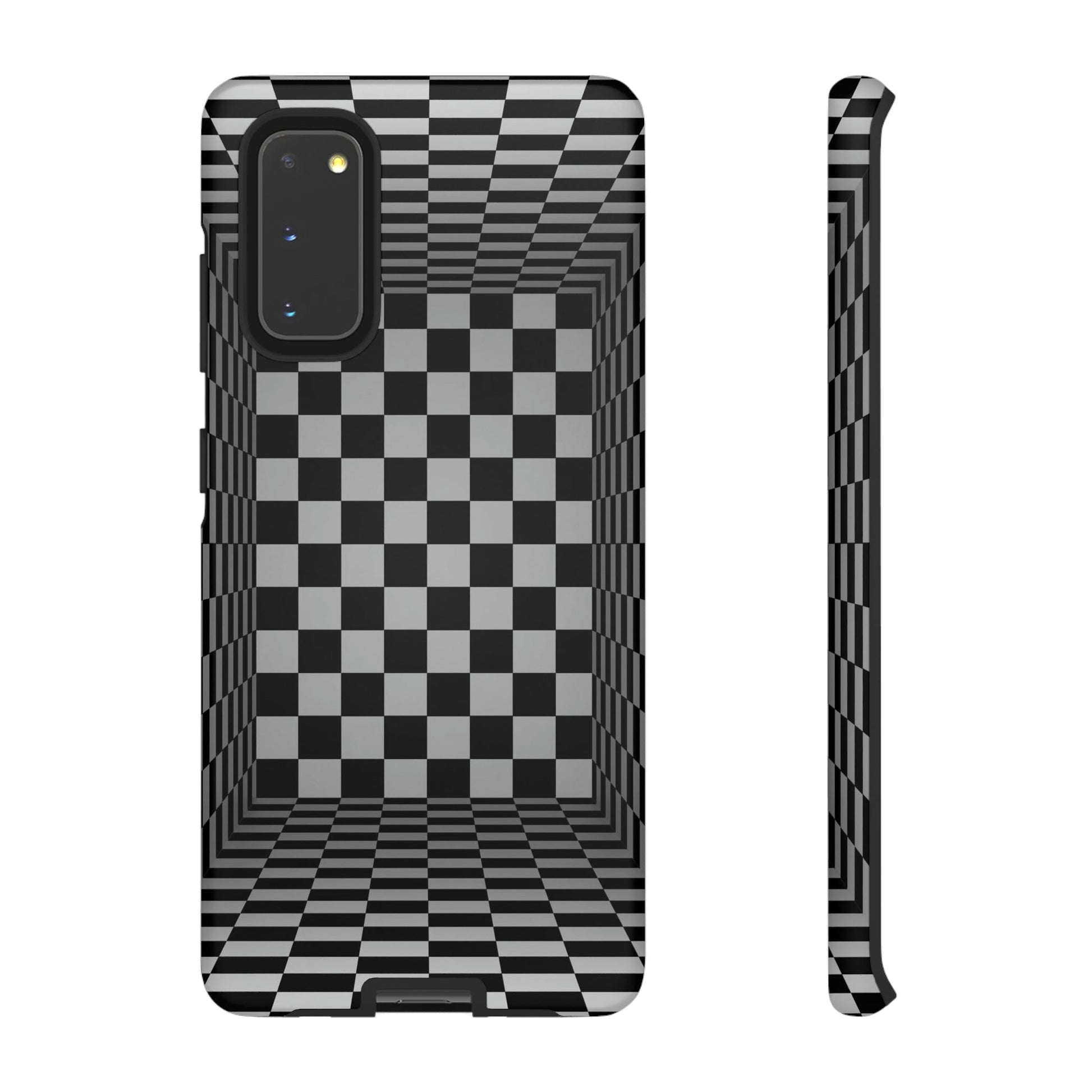 Phone Case-CHECKERED | Tough-Samsung Galaxy S20-Matte-PhoneCaseBoss-Phone-Best-Phone-Cases