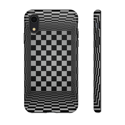 Phone Case-CHECKERED | Tough-iPhone XR-Glossy-PhoneCaseBoss-Phone-Best-Phone-Cases