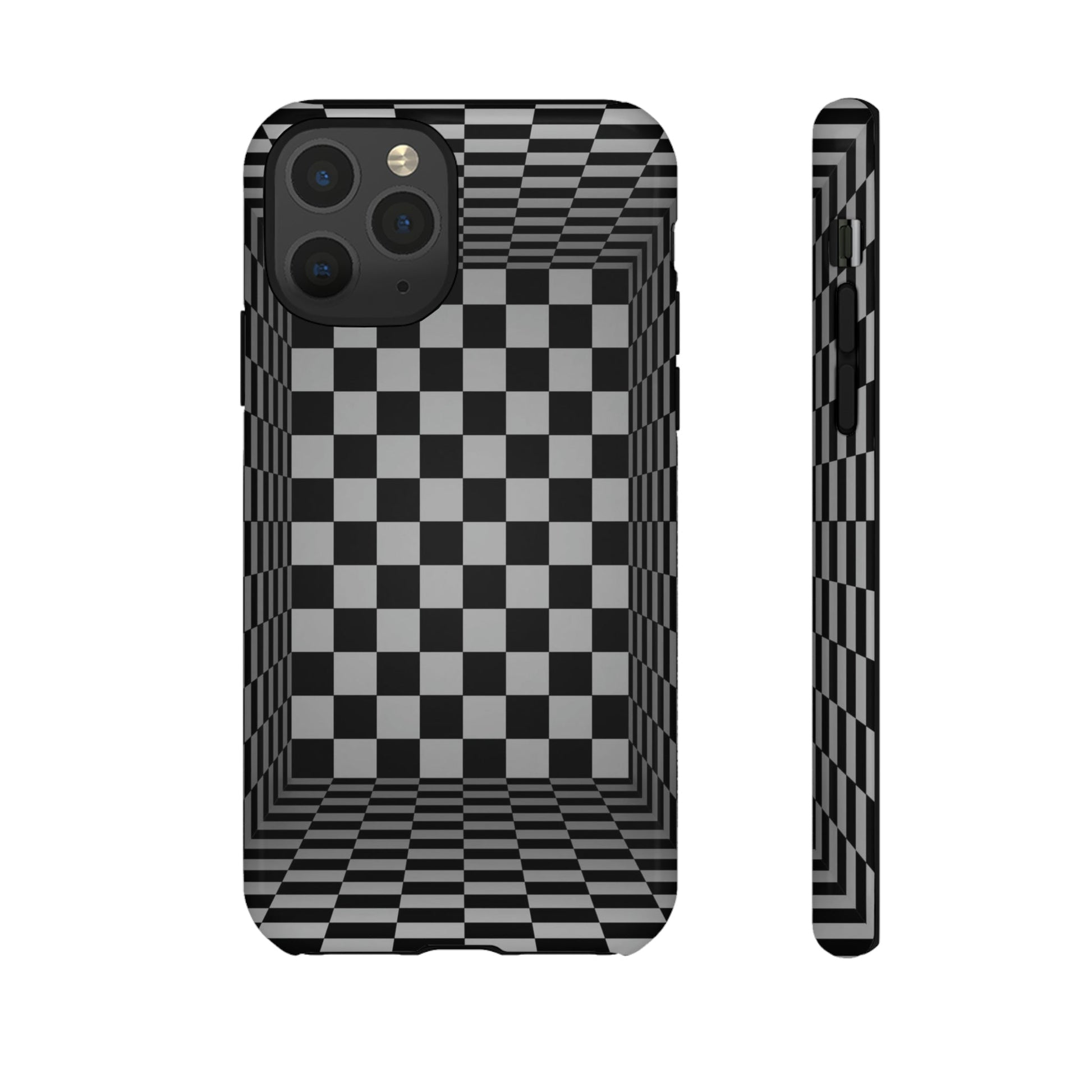 Phone Case-CHECKERED | Tough-iPhone 11 Pro-Glossy-PhoneCaseBoss-Phone-Best-Phone-Cases