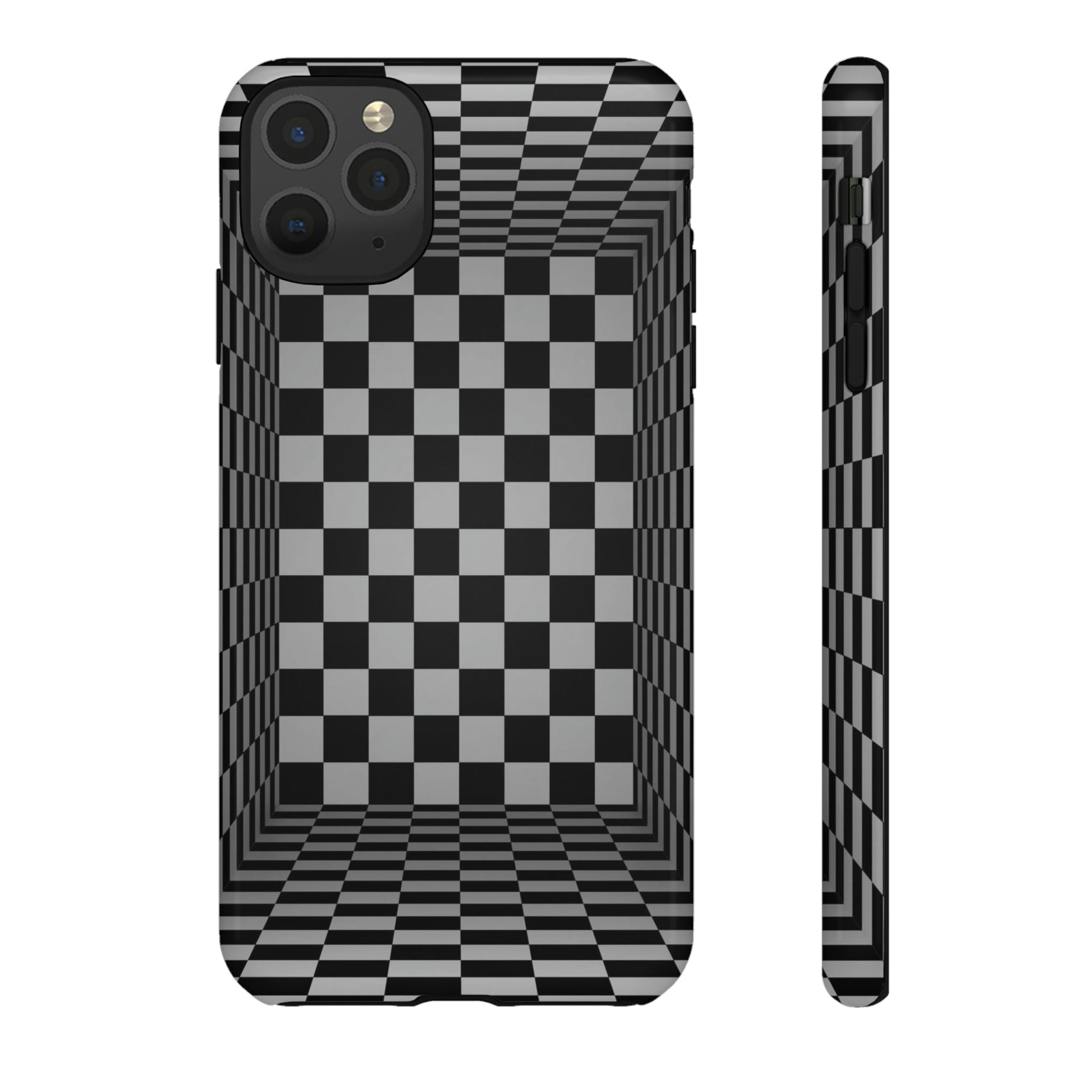 Phone Case-CHECKERED | Tough-iPhone 11 Pro Max-Glossy-PhoneCaseBoss-Phone-Best-Phone-Cases