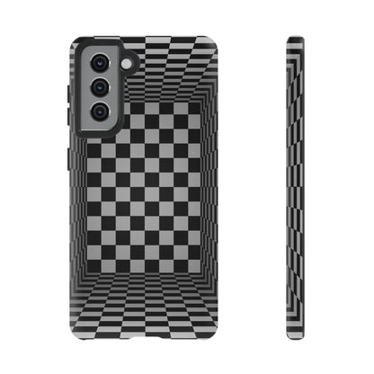 Phone Case-CHECKERED | Tough-Samsung Galaxy S21-Matte-PhoneCaseBoss-Phone-Best-Phone-Cases