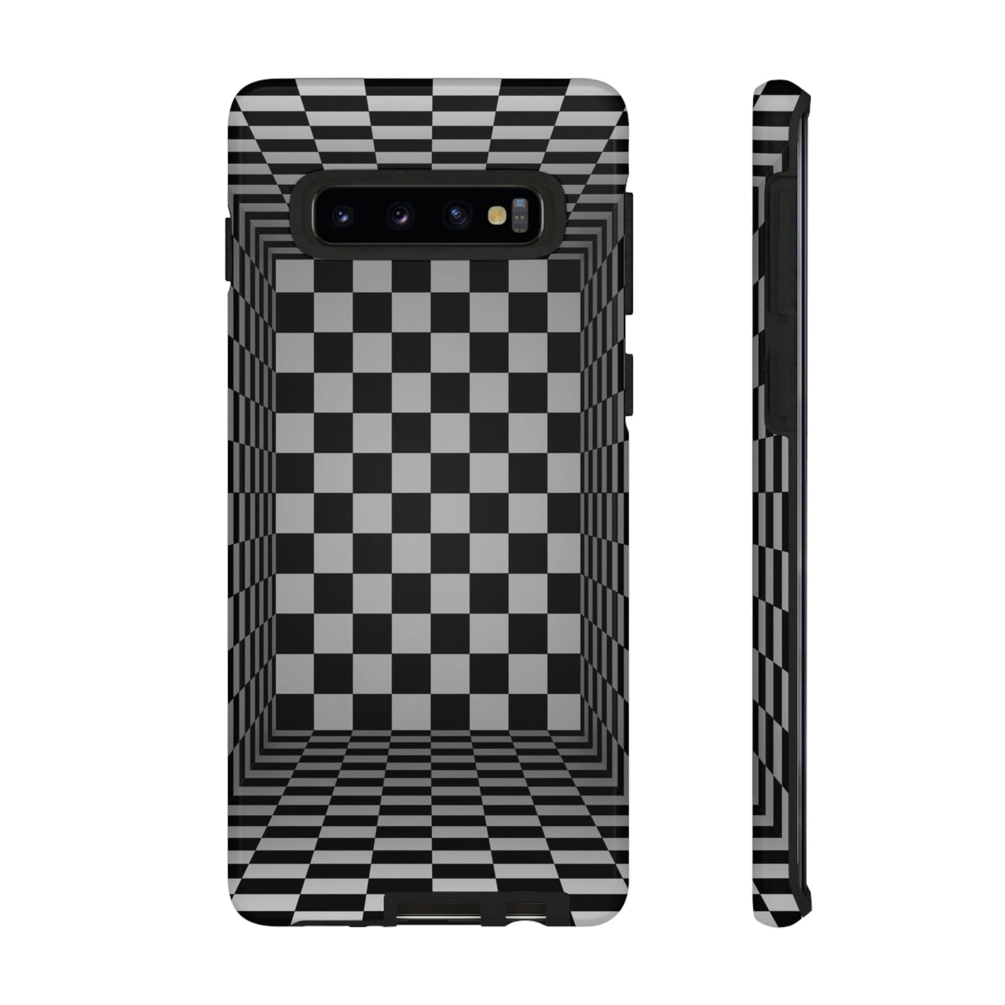 Phone Case-CHECKERED | Tough-Samsung Galaxy S10-Glossy-PhoneCaseBoss-Phone-Best-Phone-Cases