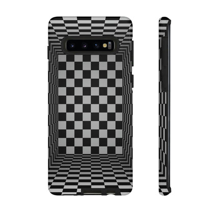 Phone Case-CHECKERED | Tough-Samsung Galaxy S10-Glossy-PhoneCaseBoss-Phone-Best-Phone-Cases