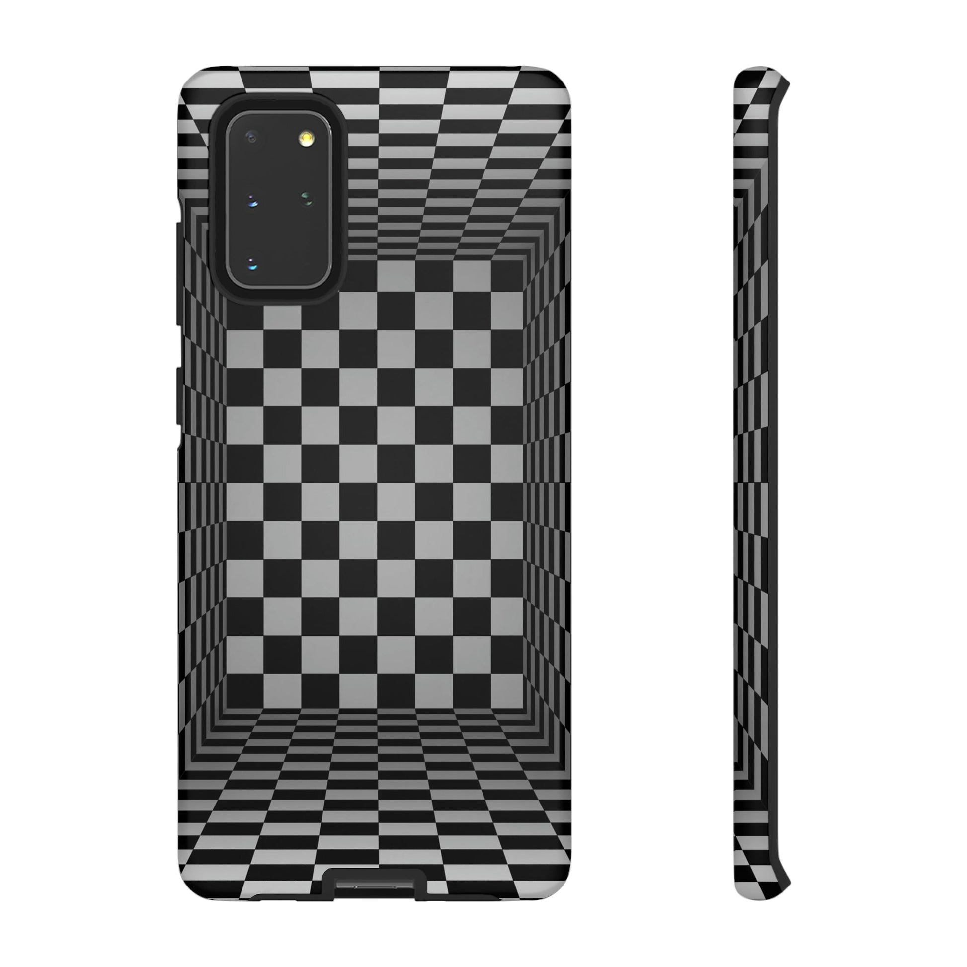 Phone Case-CHECKERED | Tough-Samsung Galaxy S20+-Matte-PhoneCaseBoss-Phone-Best-Phone-Cases