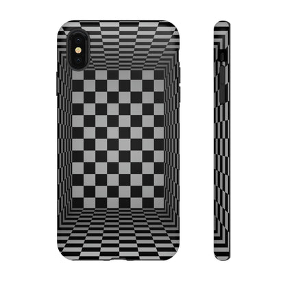 Phone Case-CHECKERED | Tough-iPhone XS MAX-Matte-PhoneCaseBoss-Phone-Best-Phone-Cases