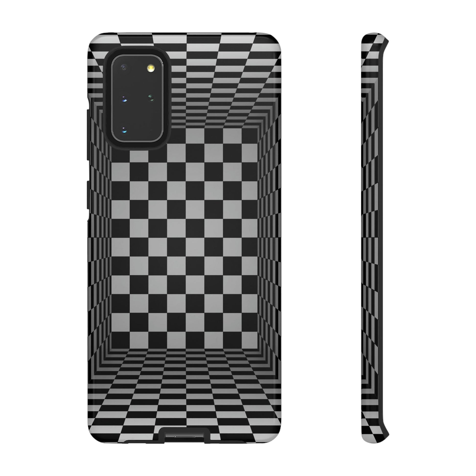 Phone Case-CHECKERED | Tough-Samsung Galaxy S20+-Glossy-PhoneCaseBoss-Phone-Best-Phone-Cases