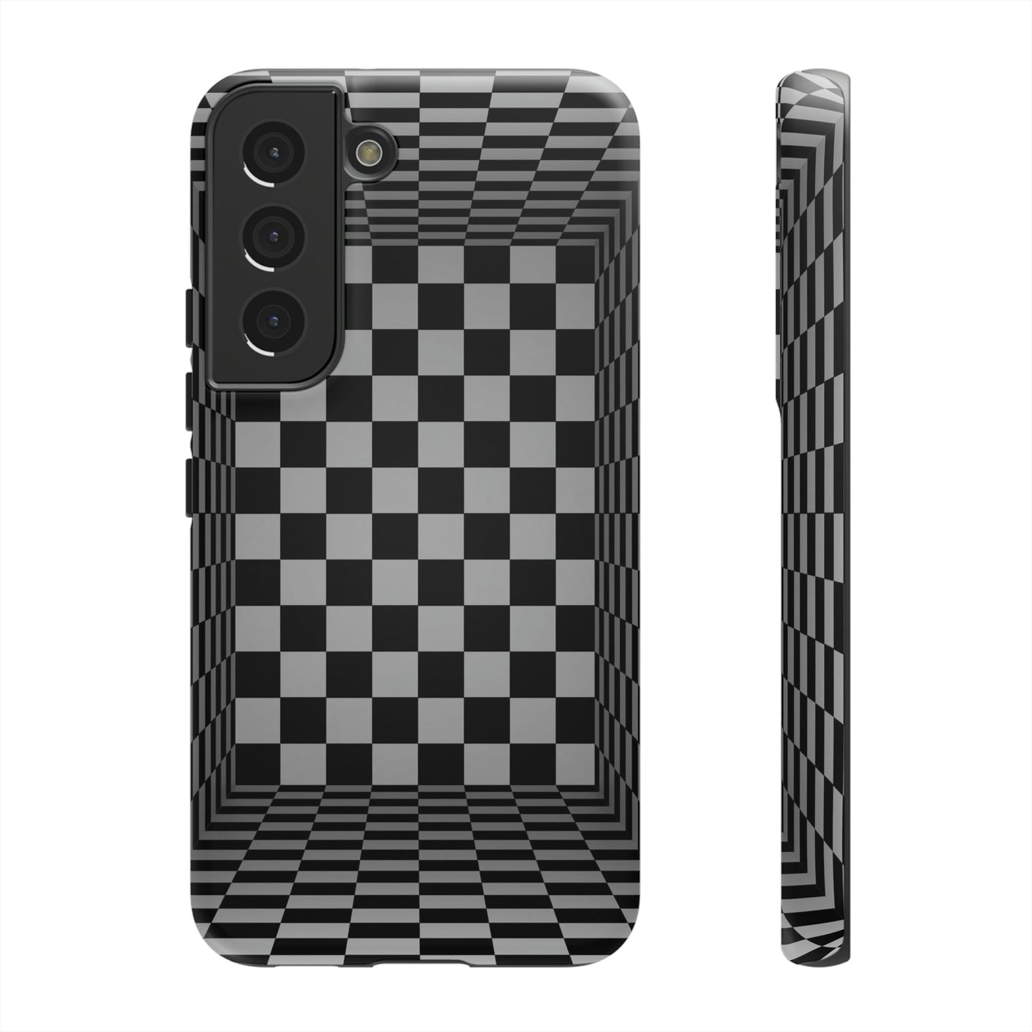 Phone Case-CHECKERED | Tough-Samsung Galaxy S22-Matte-PhoneCaseBoss-Phone-Best-Phone-Cases