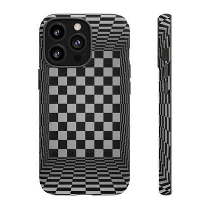 Phone Case-CHECKERED | Tough-iPhone 13 Pro-Matte-PhoneCaseBoss-Phone-Best-Phone-Cases