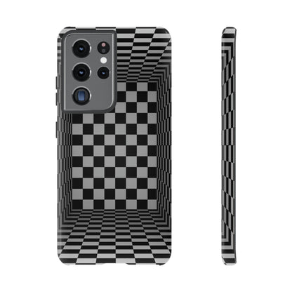 Phone Case-CHECKERED | Tough-Samsung Galaxy S21 Ultra-Glossy-PhoneCaseBoss-Phone-Best-Phone-Cases