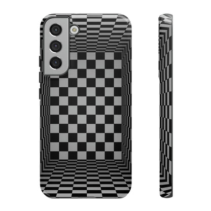 Phone Case-CHECKERED | Tough-Samsung Galaxy S22 Plus-Glossy-PhoneCaseBoss-Phone-Best-Phone-Cases