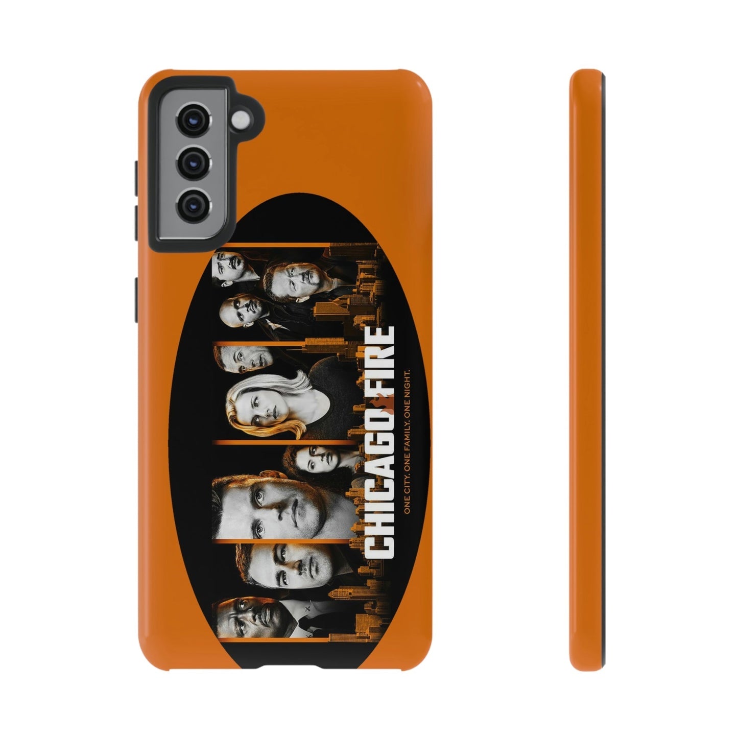 Phone Case-CHICAGO FIRE | Tough-Samsung Galaxy S21 Plus-Glossy-PhoneCaseBoss-Phone-Best-Phone-Cases