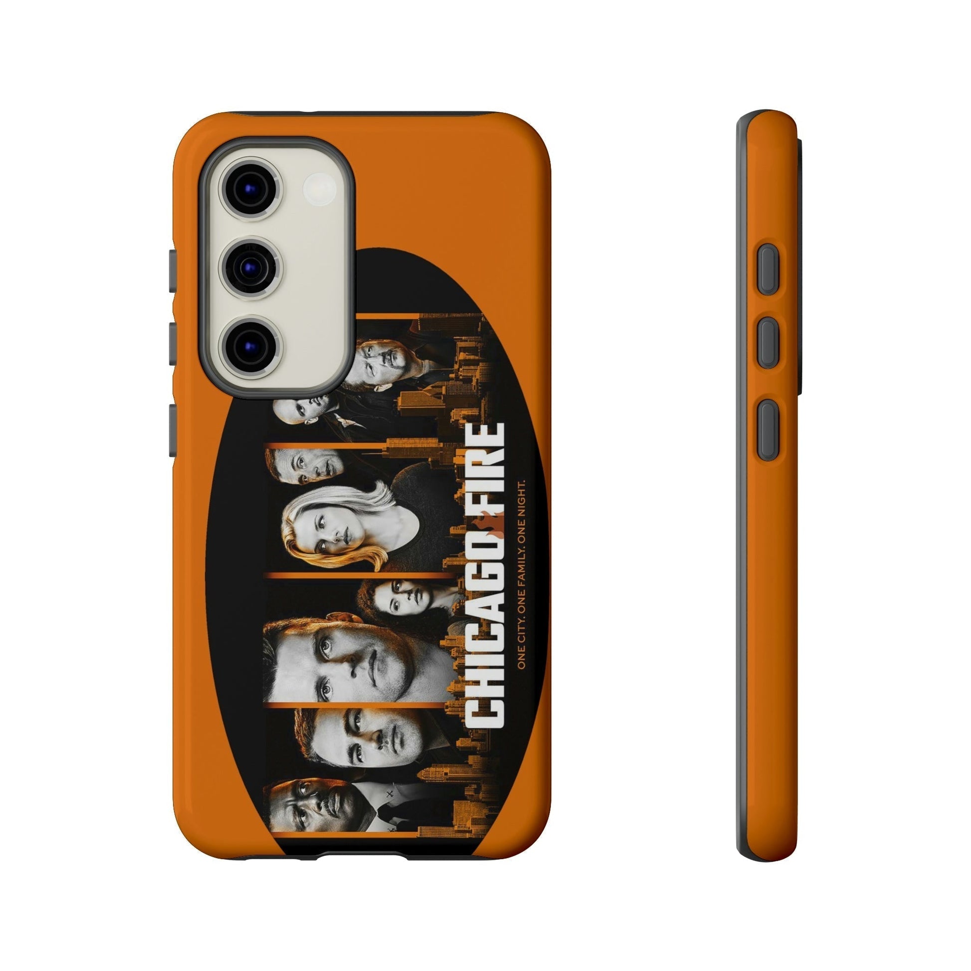 Phone Case-CHICAGO FIRE | Tough-Samsung Galaxy S23-Glossy-PhoneCaseBoss-Phone-Best-Phone-Cases