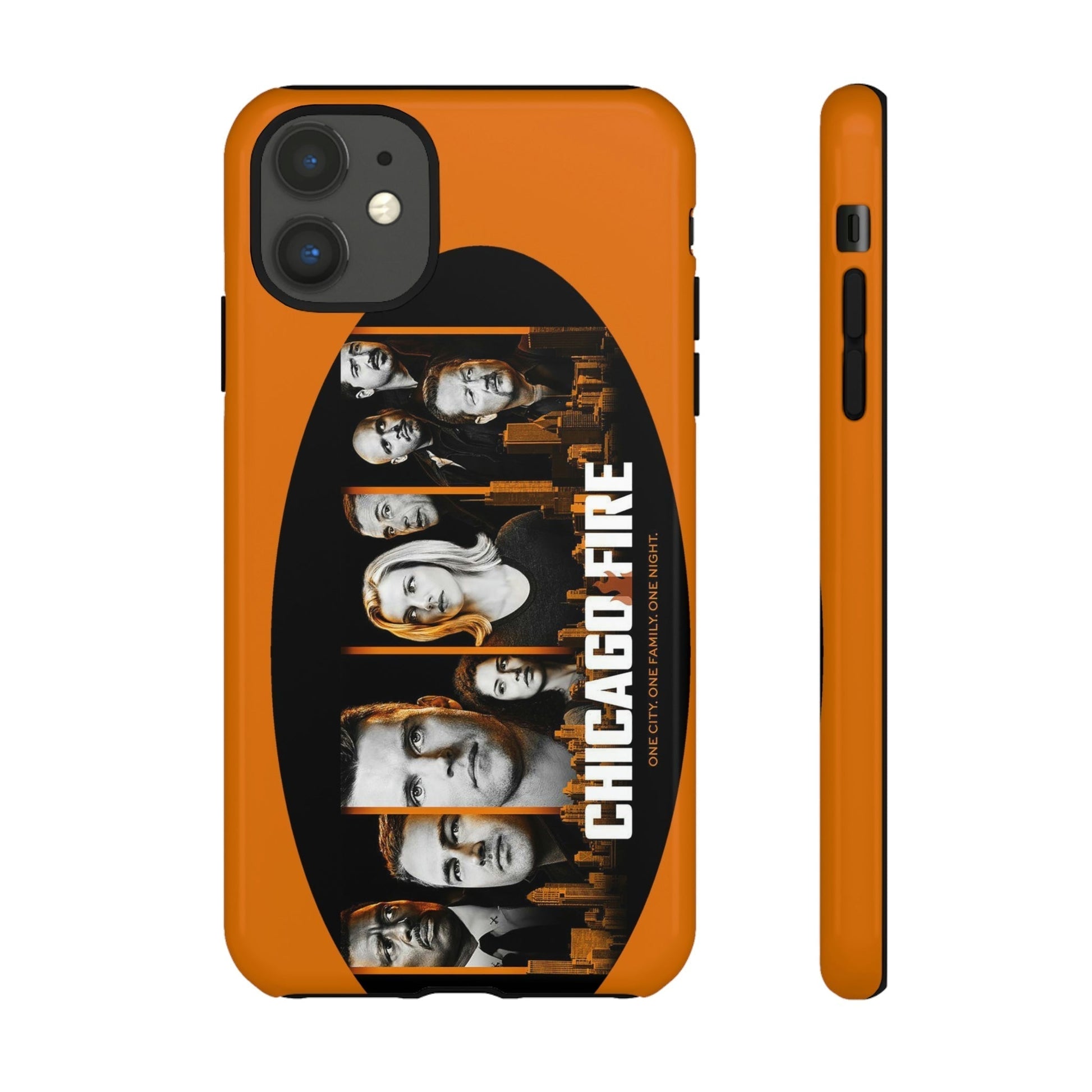 Phone Case-CHICAGO FIRE | Tough-iPhone 11-Glossy-PhoneCaseBoss-Phone-Best-Phone-Cases