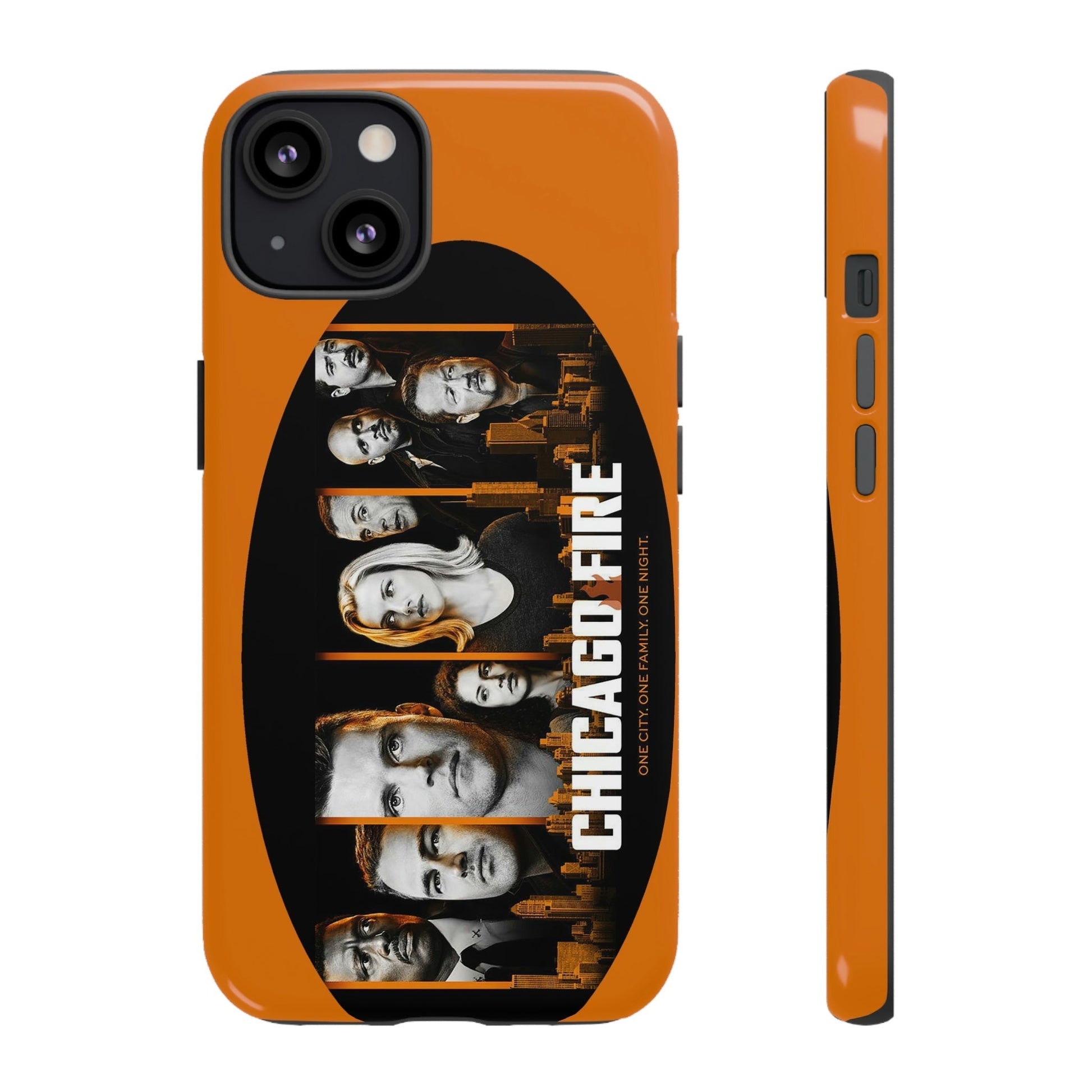 Phone Case-CHICAGO FIRE | Tough-iPhone 13-Glossy-PhoneCaseBoss-Phone-Best-Phone-Cases