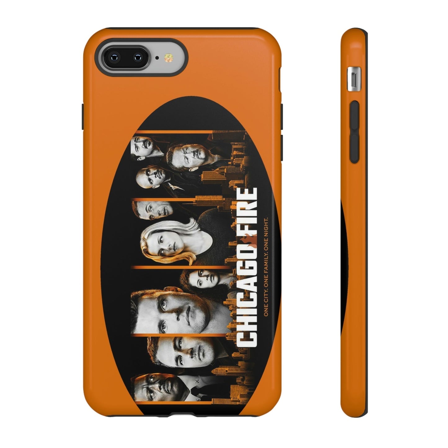 Phone Case-CHICAGO FIRE | Tough-iPhone 8 Plus-Glossy-PhoneCaseBoss-Phone-Best-Phone-Cases