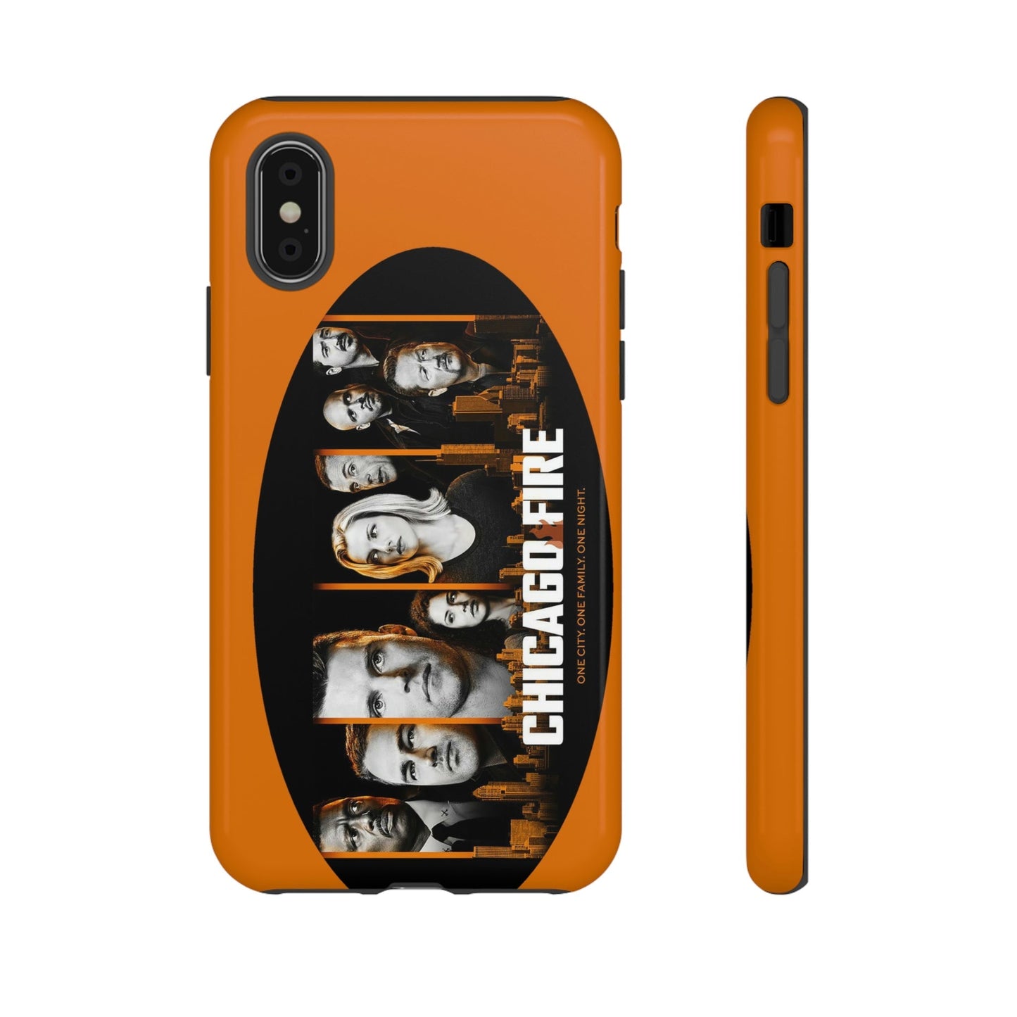 Phone Case-CHICAGO FIRE | Tough-iPhone X-Glossy-PhoneCaseBoss-Phone-Best-Phone-Cases